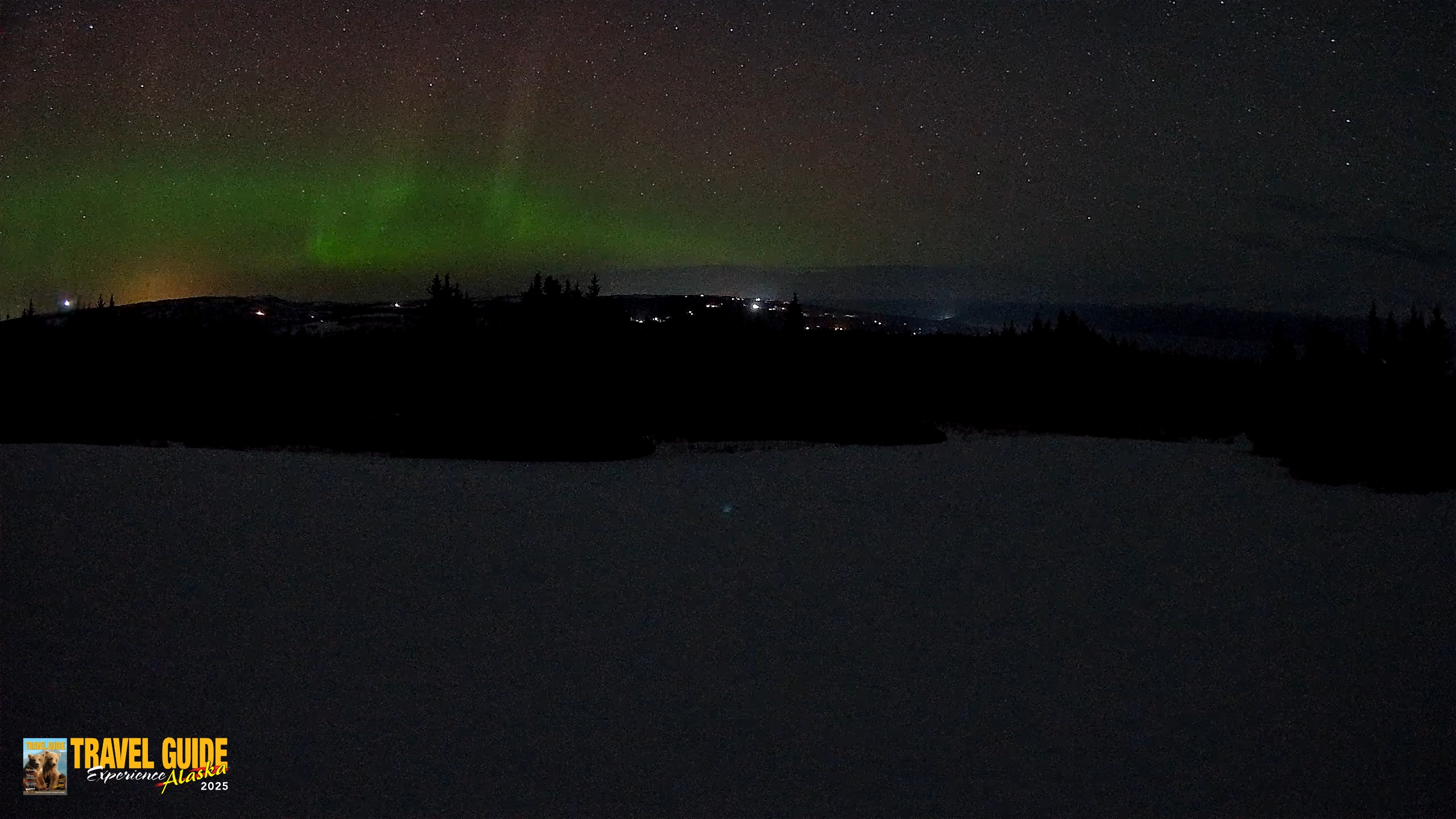 Snapshot of Homer Alaska Northern Lights Live Cam taken Feb 20, 2026, 1:37am AKST