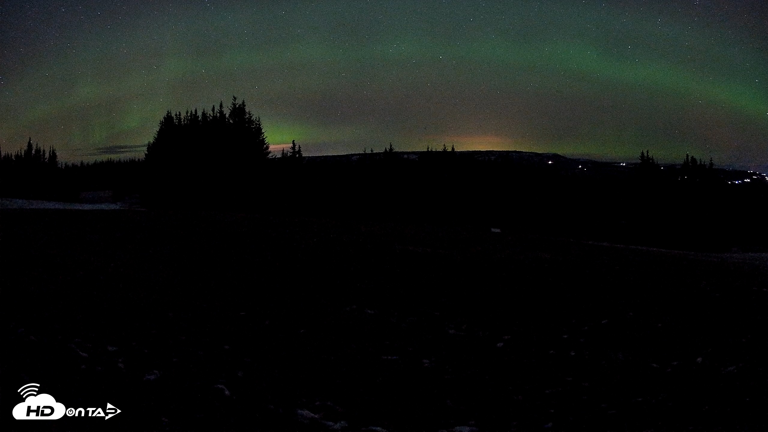 Snapshot of Homer Alaska Northern Lights Live Cam taken Dec 11, 2025, 10:35pm AKST