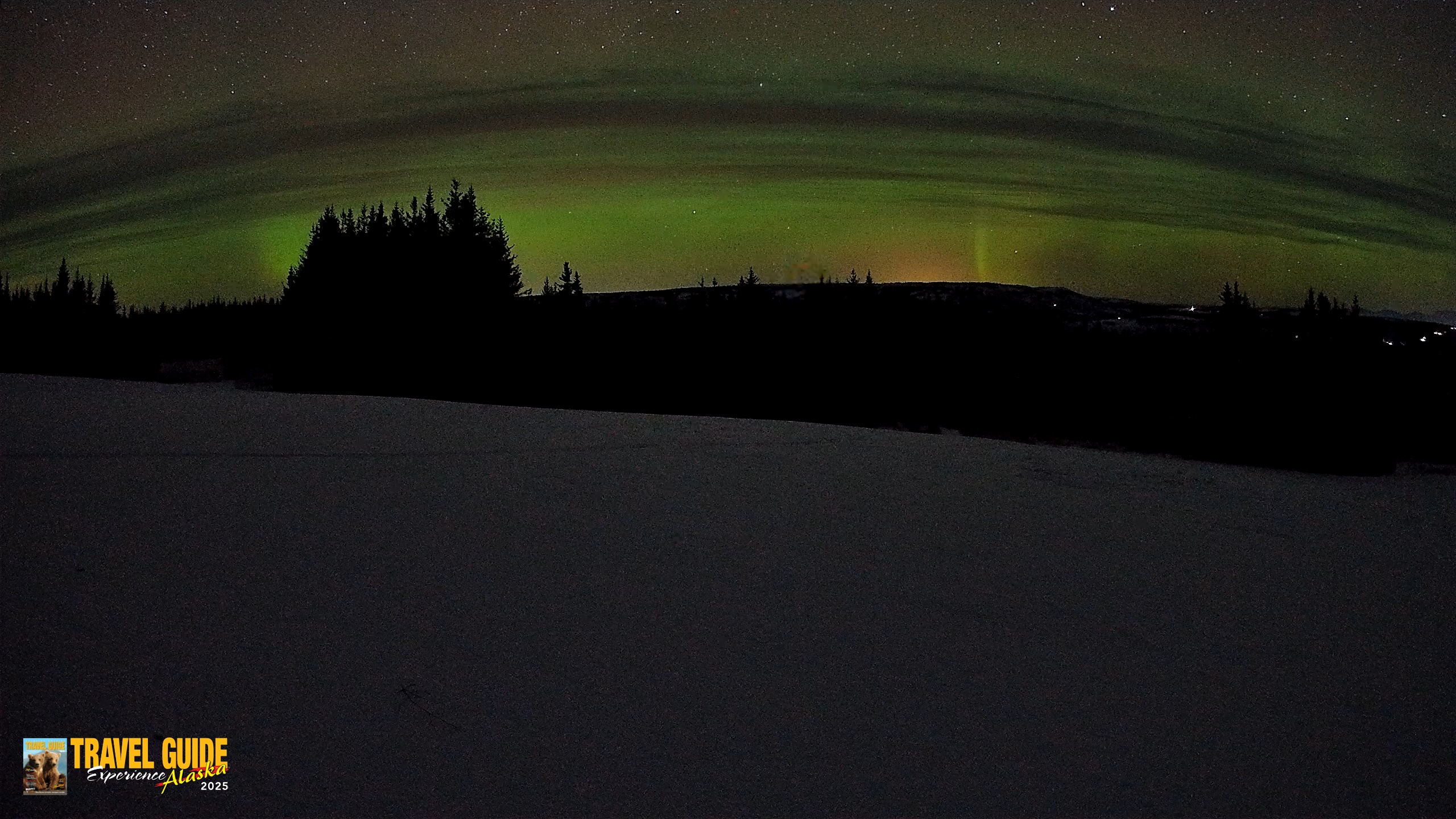 Snapshot of Homer Alaska Northern Lights Live Cam taken Jan 24, 2026, 3:01am AKST