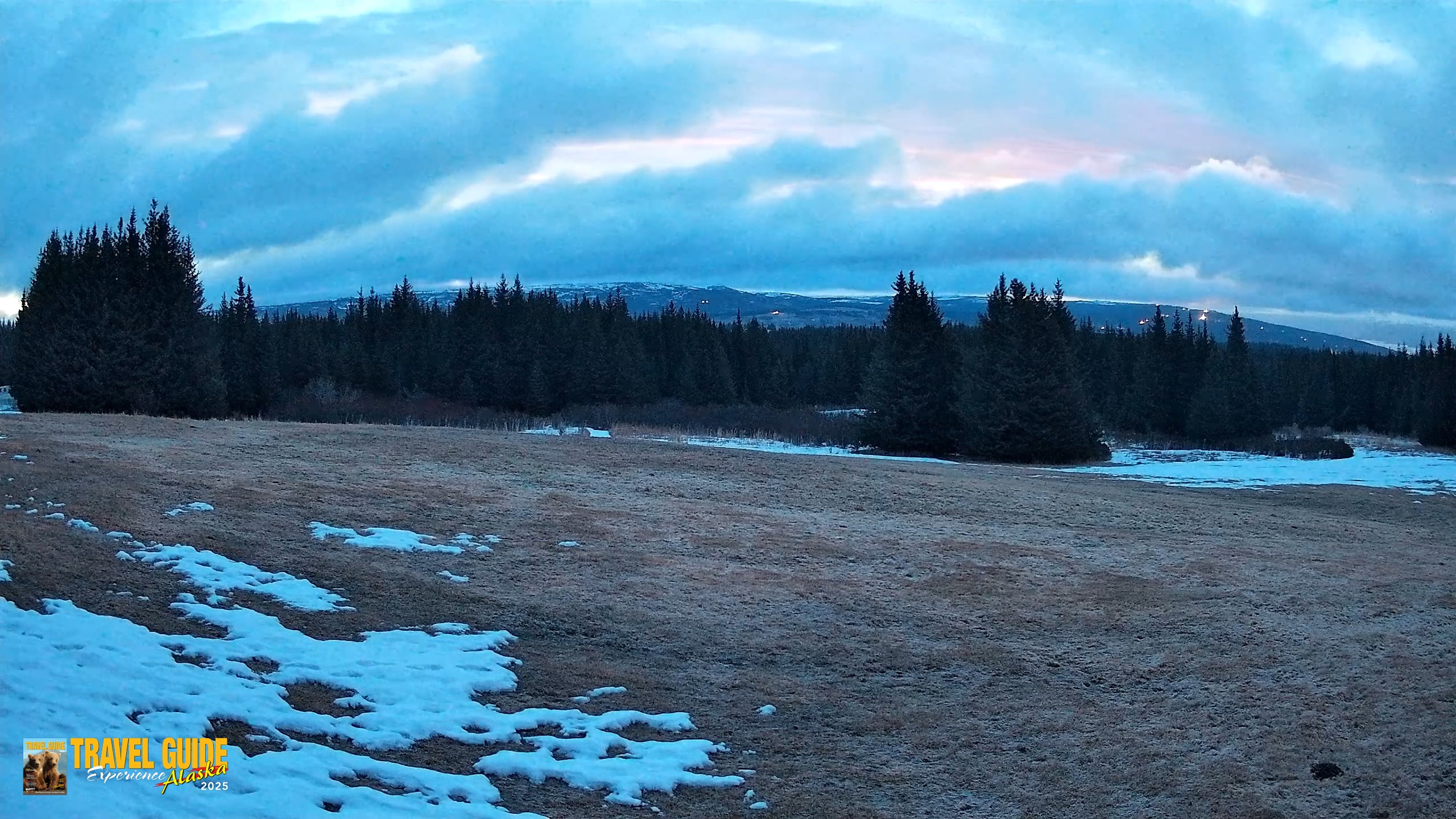 Snapshot of Homer Alaska Northern Lights Live Cam taken Apr 21, 2026, 5:13am AKDT