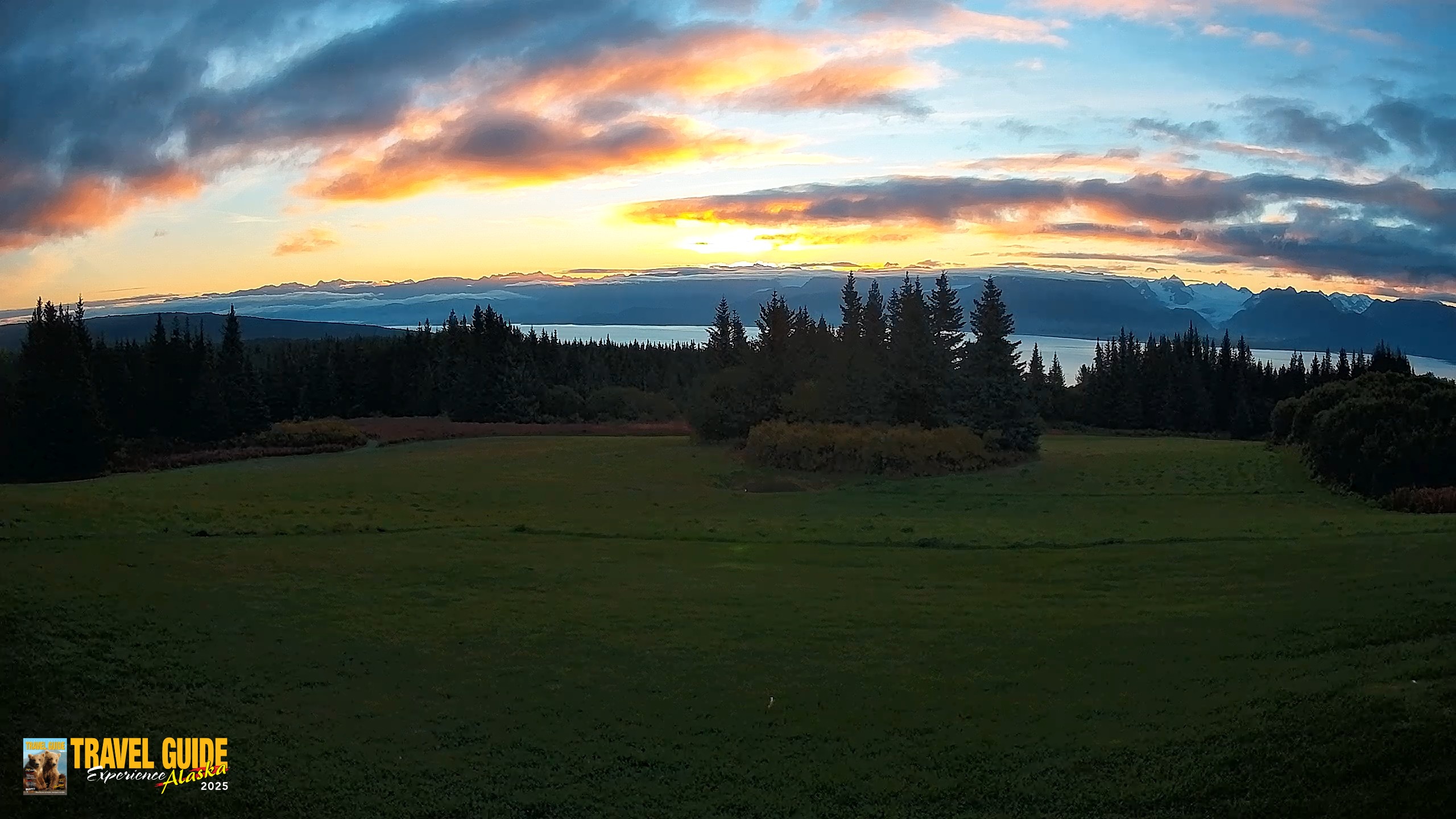 Snapshot of Homer Alaska Northern Lights Live Cam taken Sep 23, 2026, 8:08am AKDT