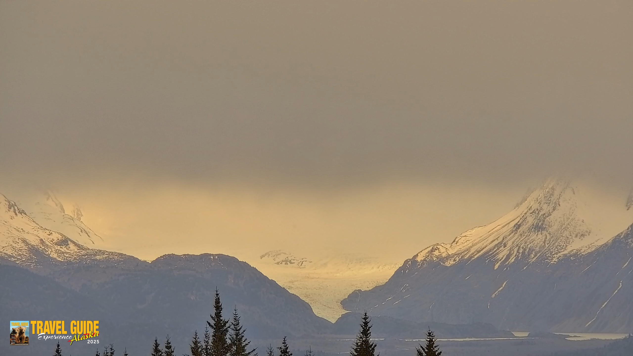 Snapshot of Homer Alaska Northern Lights Live Cam taken May 17, 2026, 7:06pm AKDT