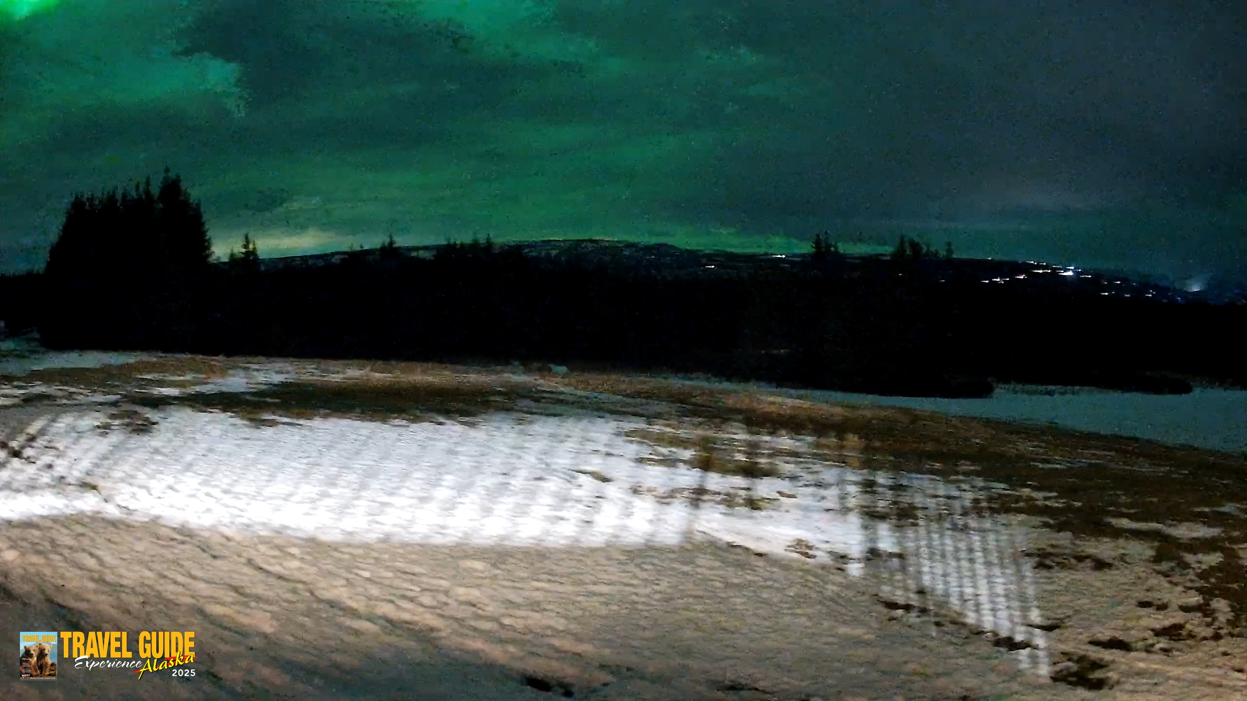Snapshot of Homer Alaska Northern Lights Live Cam taken Feb 4, 2026, 9:05pm AKST
