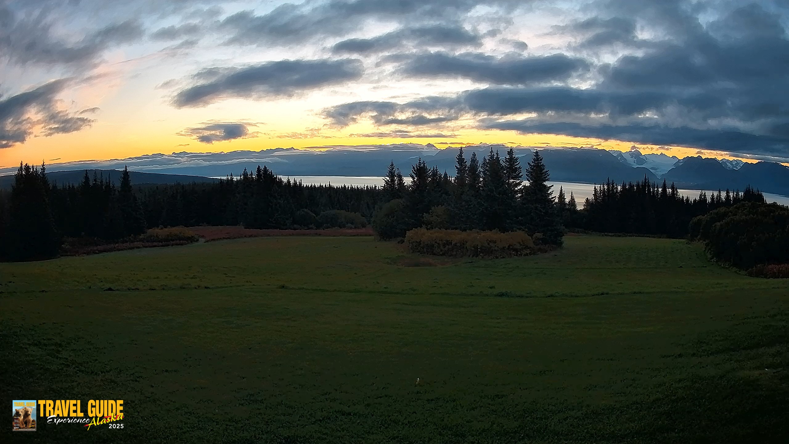 Snapshot of Homer Alaska Northern Lights Live Cam taken Sep 23, 2026, 7:58am AKDT