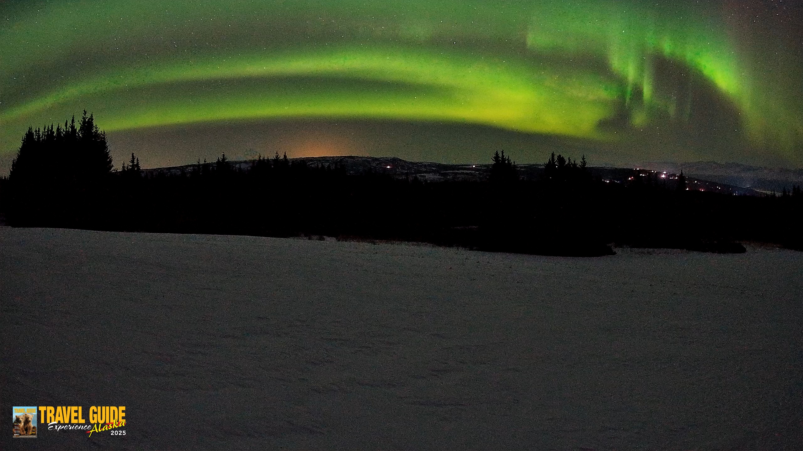 Snapshot of Homer Alaska Northern Lights Live Cam taken Mar 23, 2026, 2:10am AKDT
