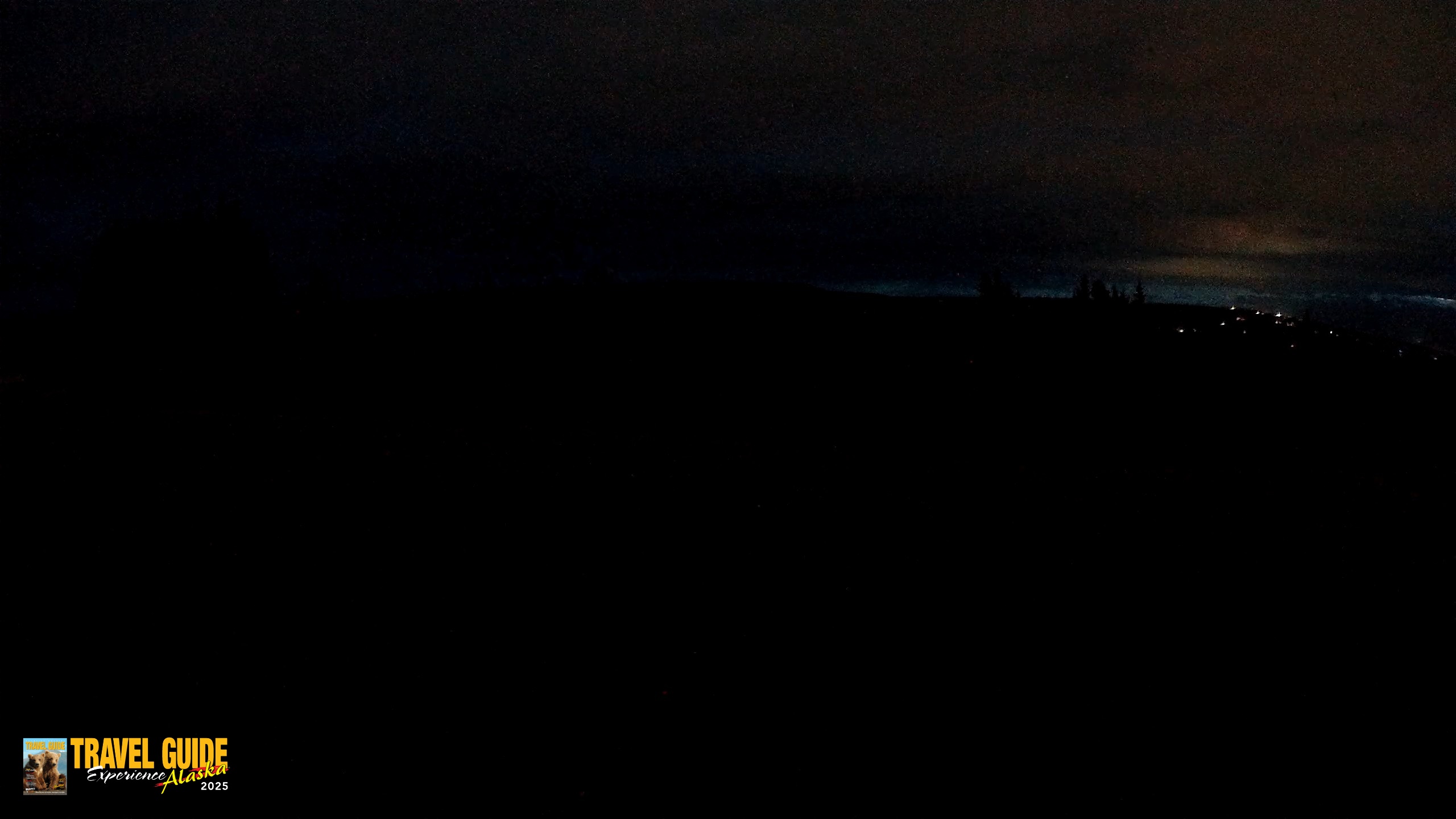 Snapshot of Homer Alaska Northern Lights Live Cam taken Aug 17, 2026, 5:38am AKDT