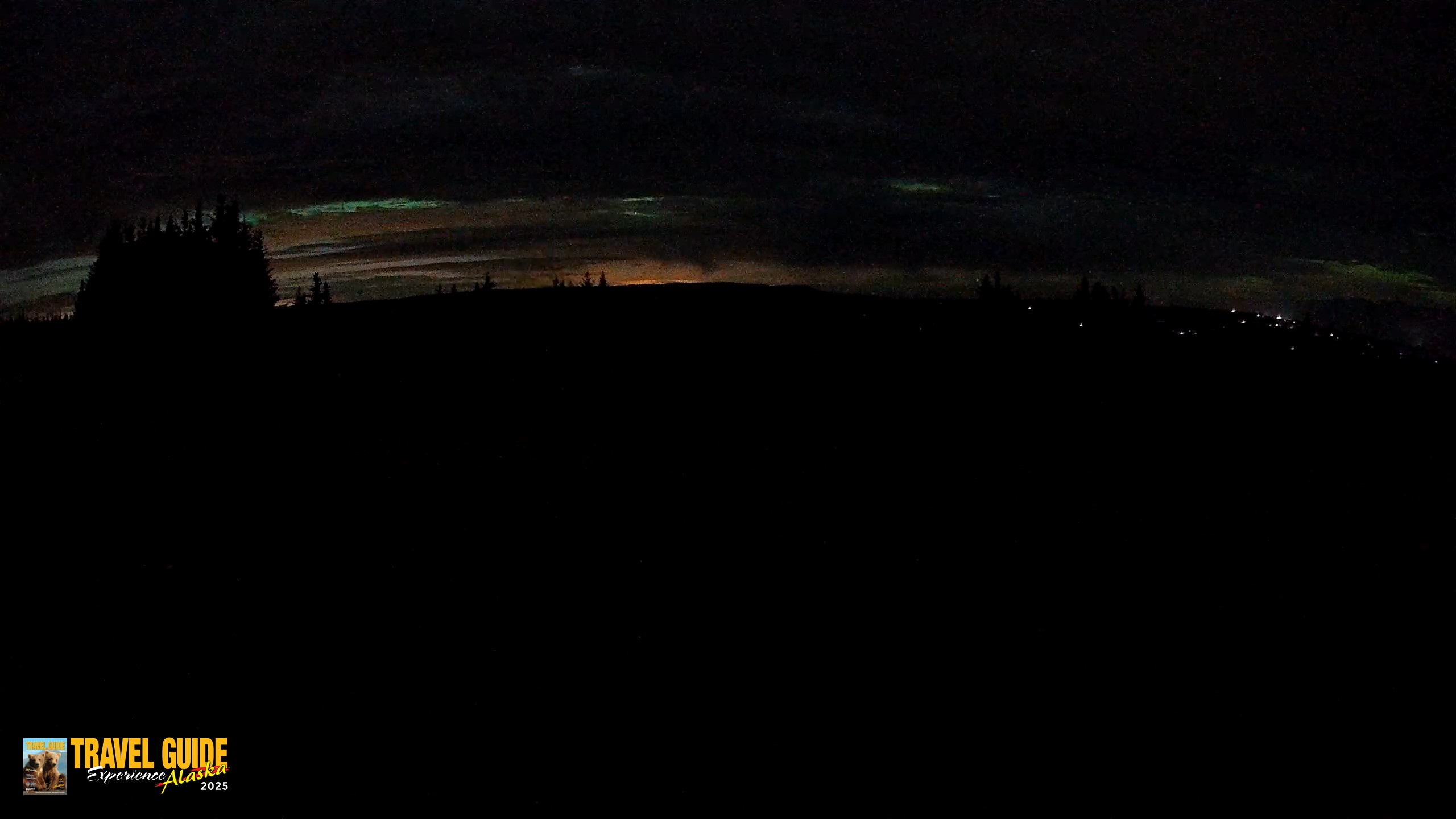 Snapshot of Homer Alaska Northern Lights Live Cam taken Aug 14, 2026, 2:14am AKDT