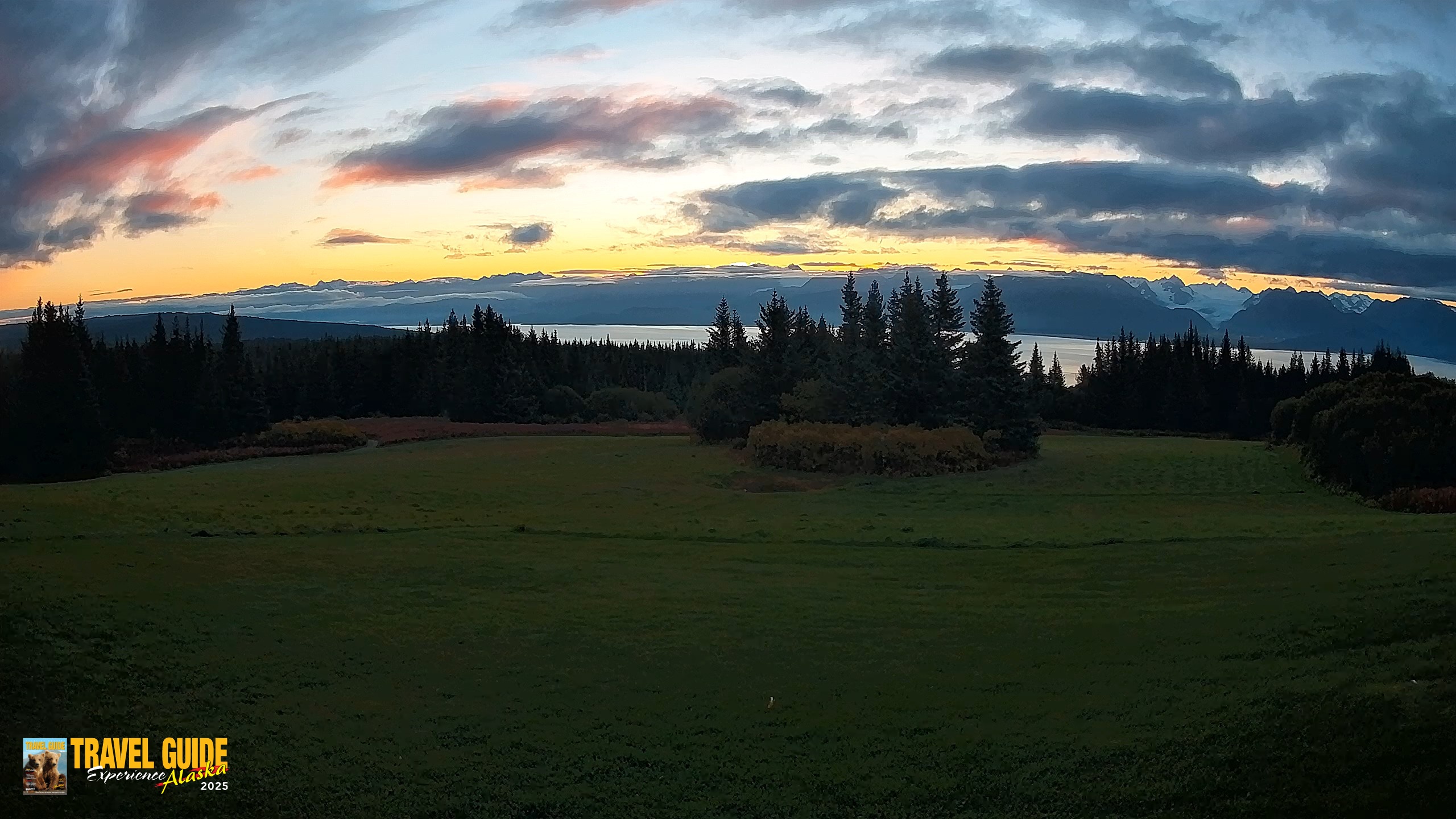 Snapshot of Homer Alaska Northern Lights Live Cam taken Sep 23, 2026, 8:01am AKDT