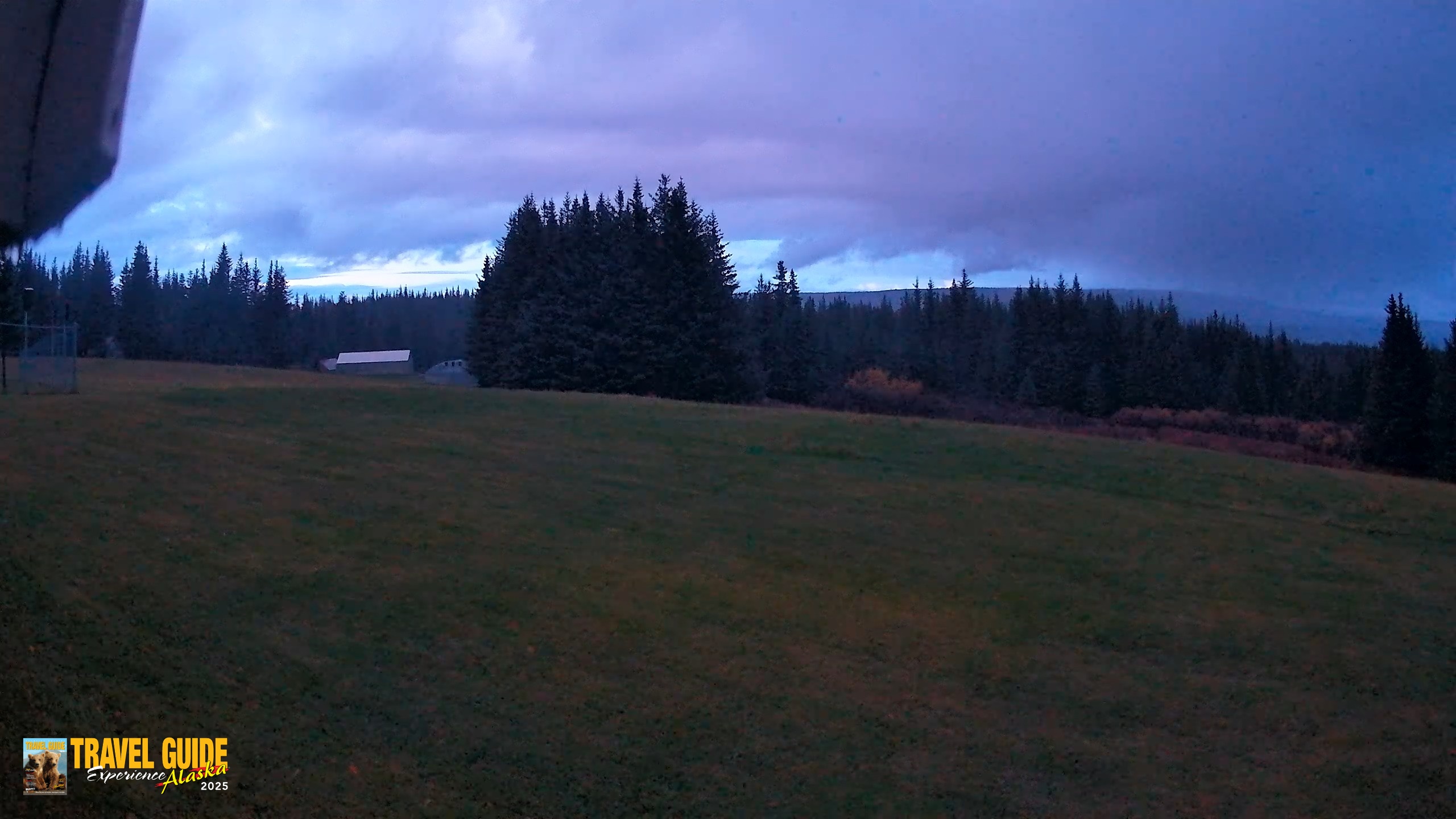 Snapshot of Homer Alaska Northern Lights Live Cam taken Oct 16, 2026, 7:28pm AKDT