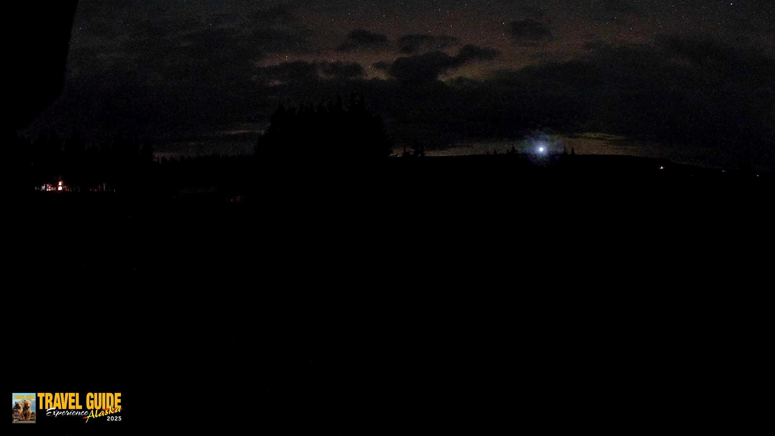 Snapshot of Homer Alaska Northern Lights Live Cam taken Oct 12, 2026, 11:42pm AKDT