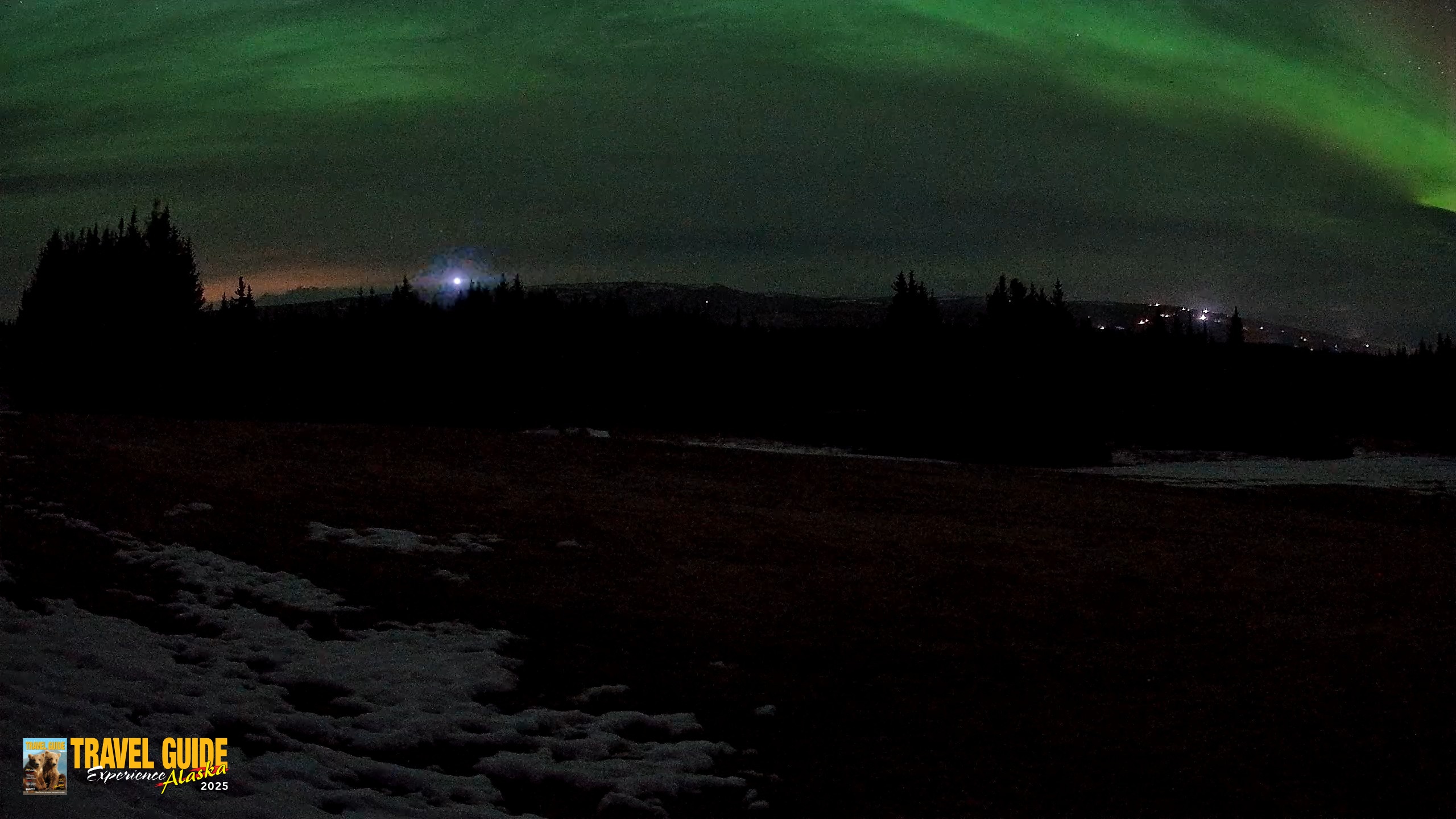Snapshot of Homer Alaska Northern Lights Live Cam taken Apr 20, 2026, 1:51am AKDT