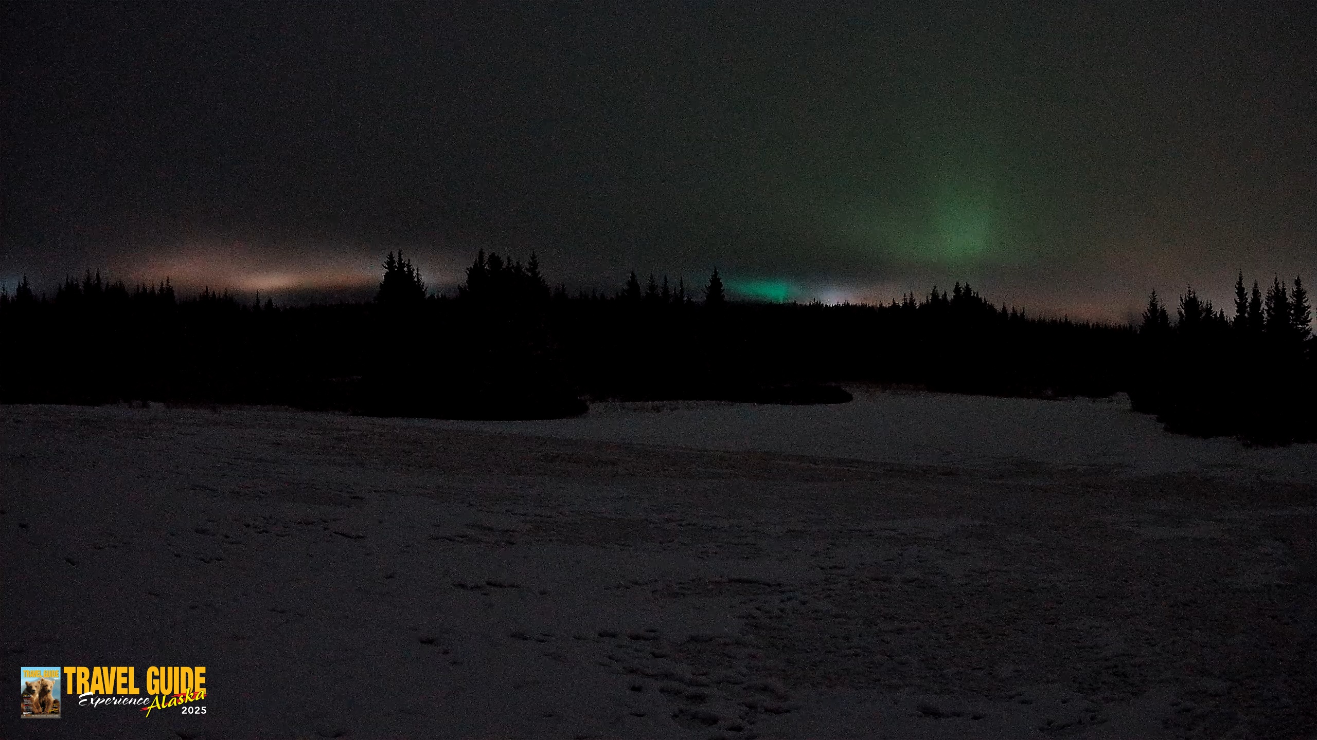 Snapshot of Homer Alaska Northern Lights Live Cam taken Apr 5, 2026, 3:12am AKDT