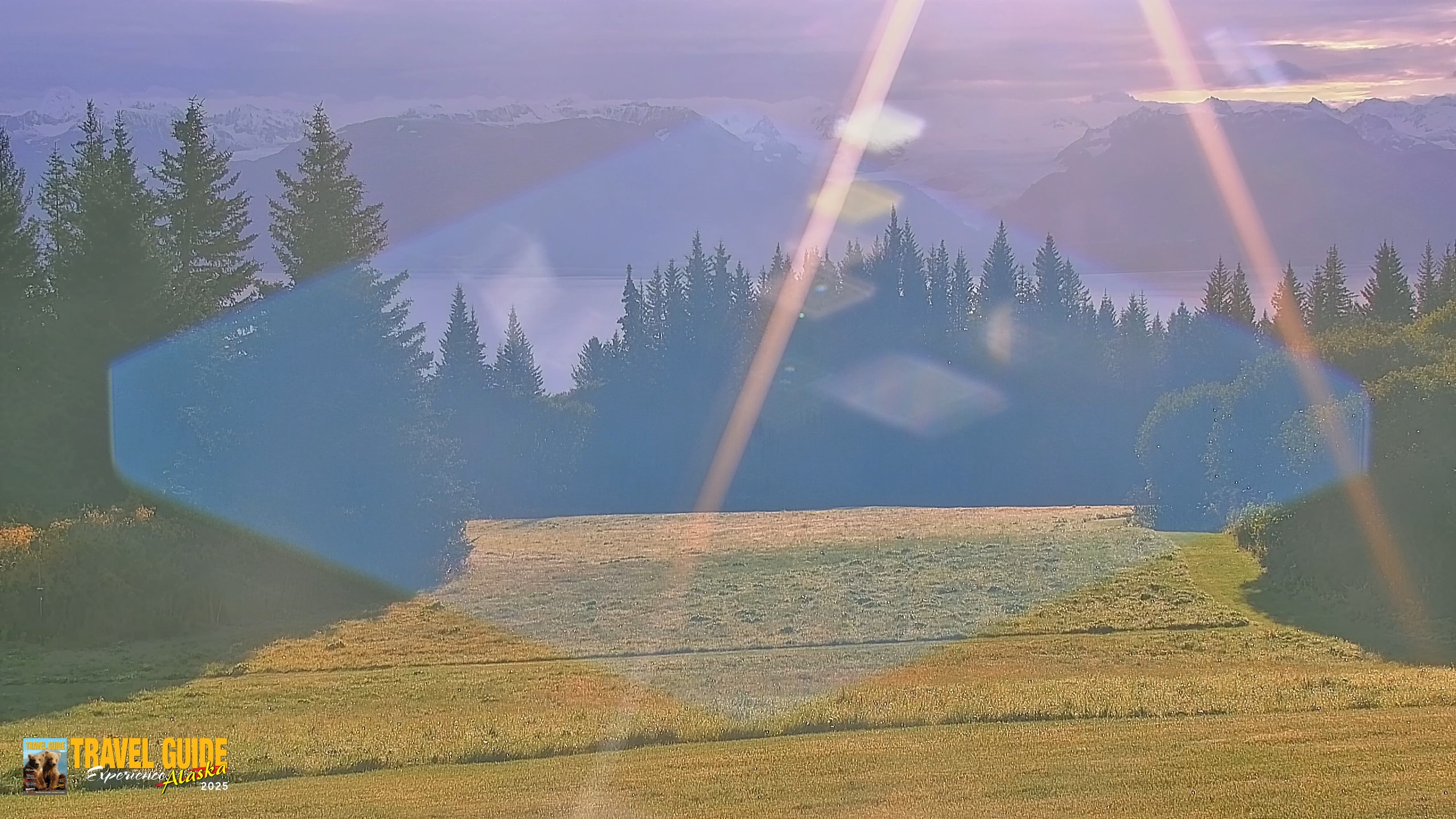 Snapshot of Homer Alaska Northern Lights Live Cam taken Oct 7, 2026, 9:54am AKDT