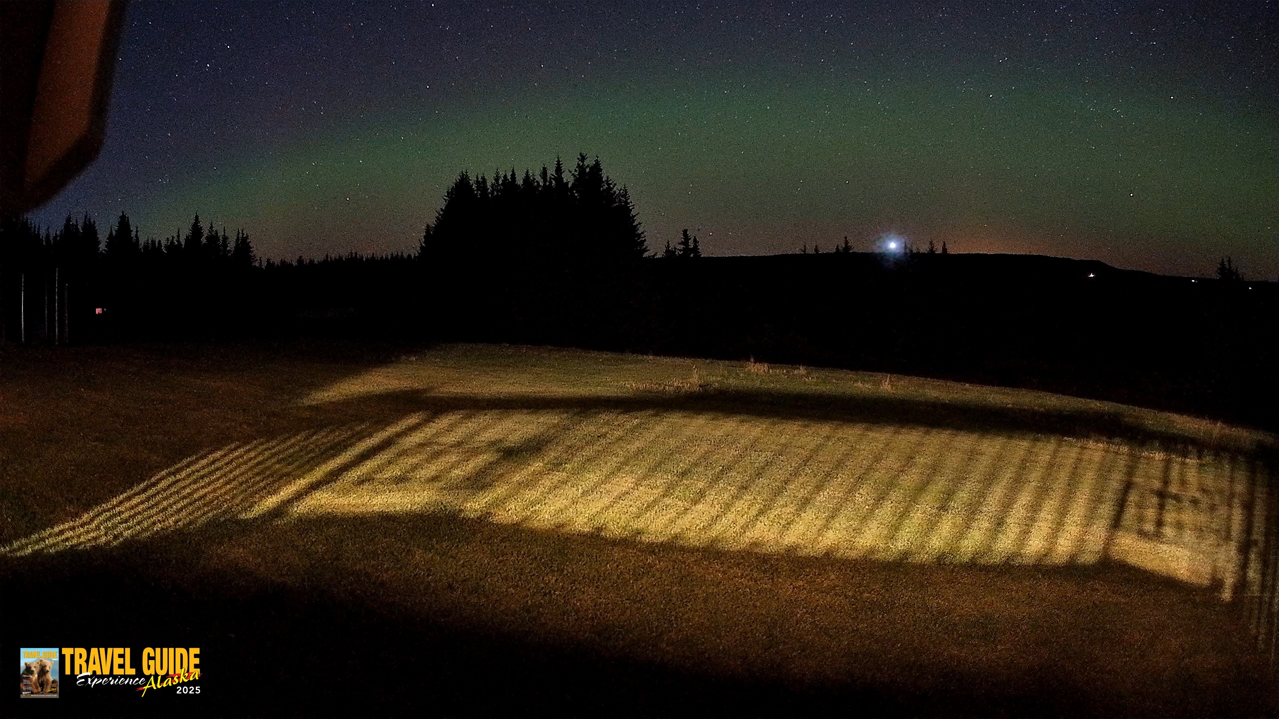 Snapshot of Homer Alaska Northern Lights Live Cam taken Oct 2, 2026, 9:41pm AKDT