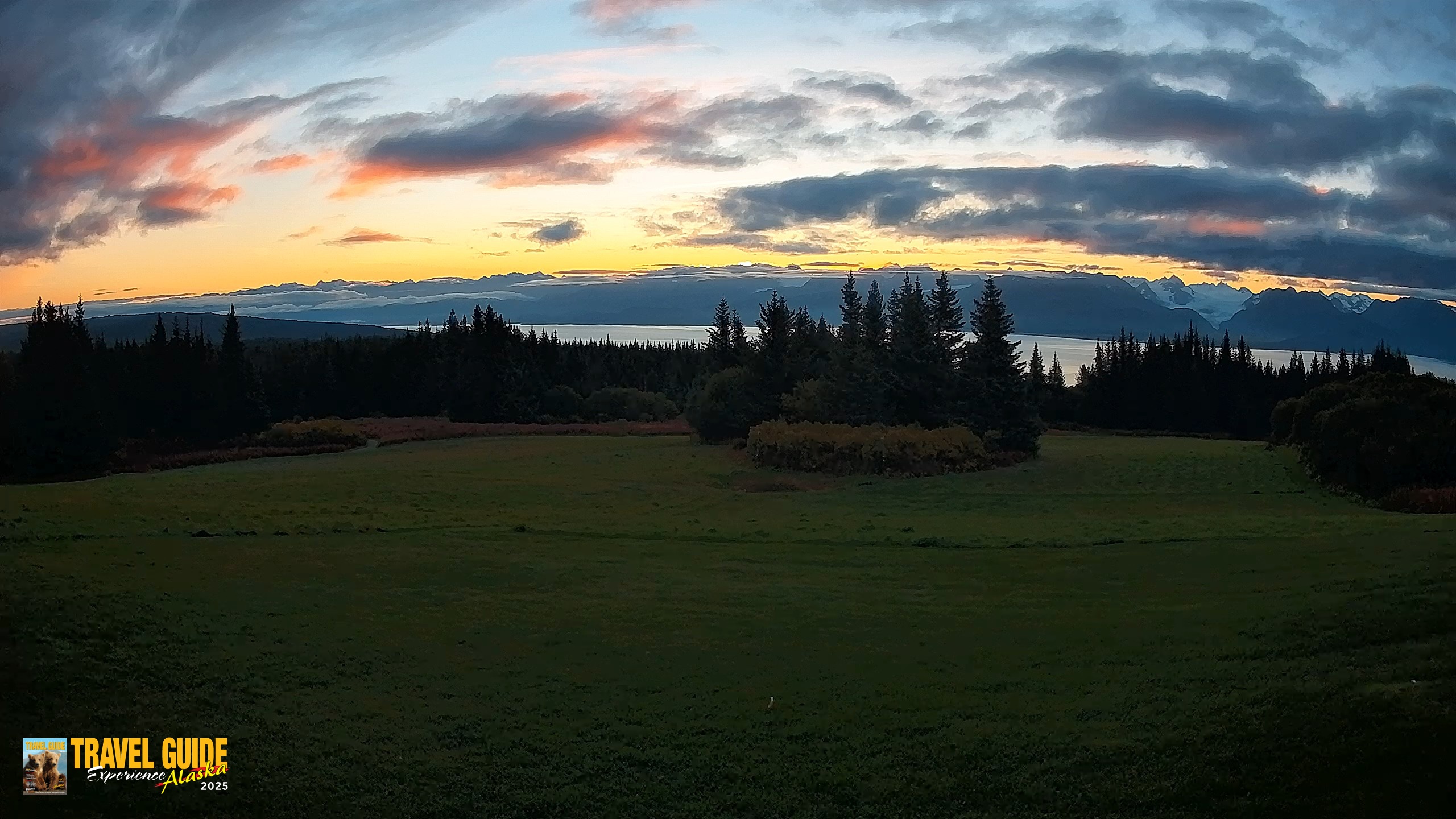 Snapshot of Homer Alaska Northern Lights Live Cam taken Sep 23, 2026, 8:02am AKDT