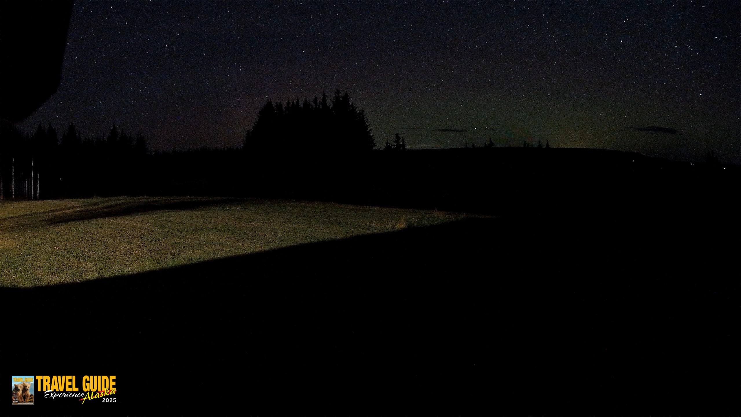 Snapshot of Homer Alaska Northern Lights Live Cam taken Oct 7, 2026, 9:52pm AKDT
