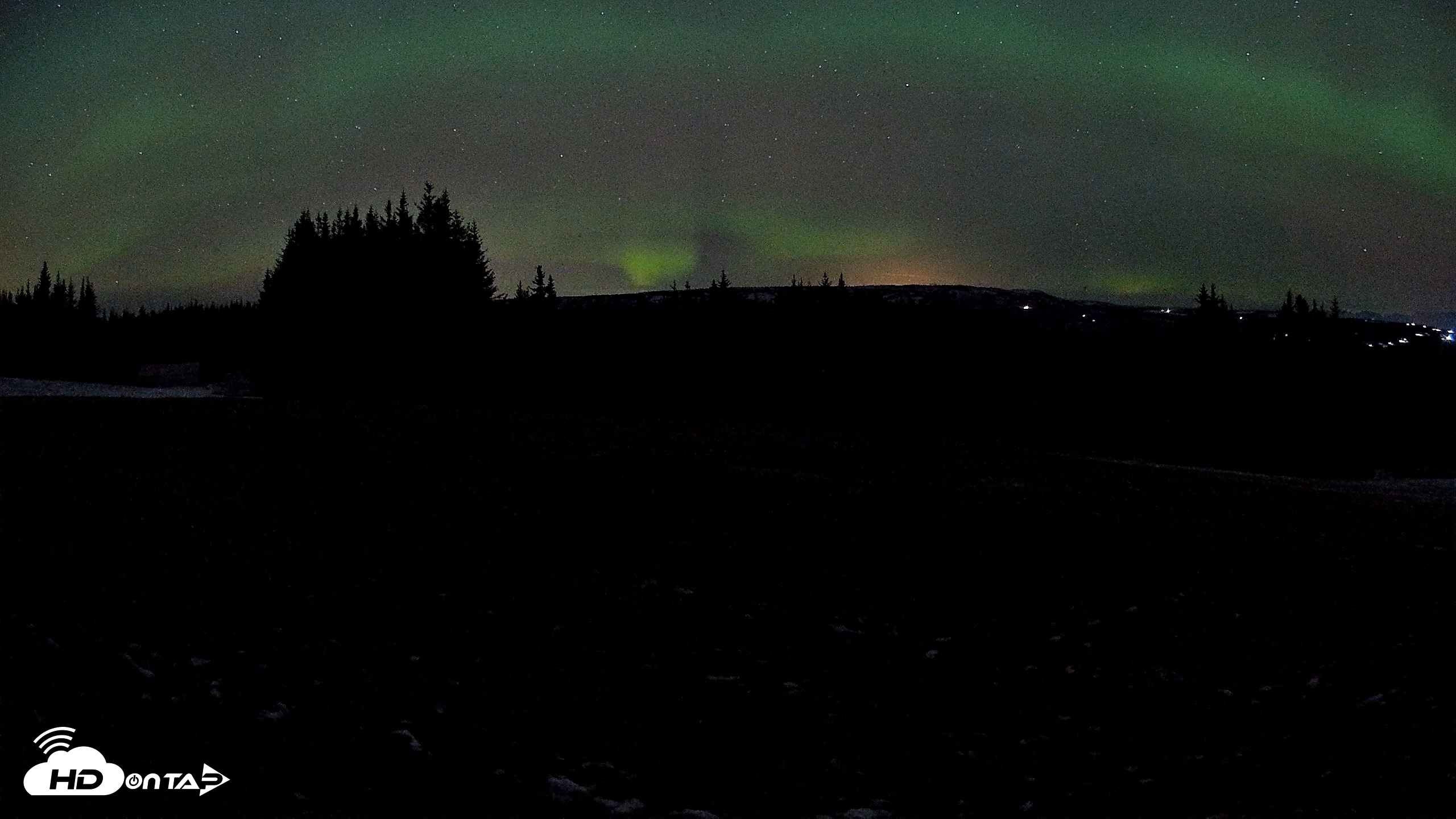 Snapshot of Homer Alaska Northern Lights Live Cam taken Dec 11, 2025, 11:01pm AKST