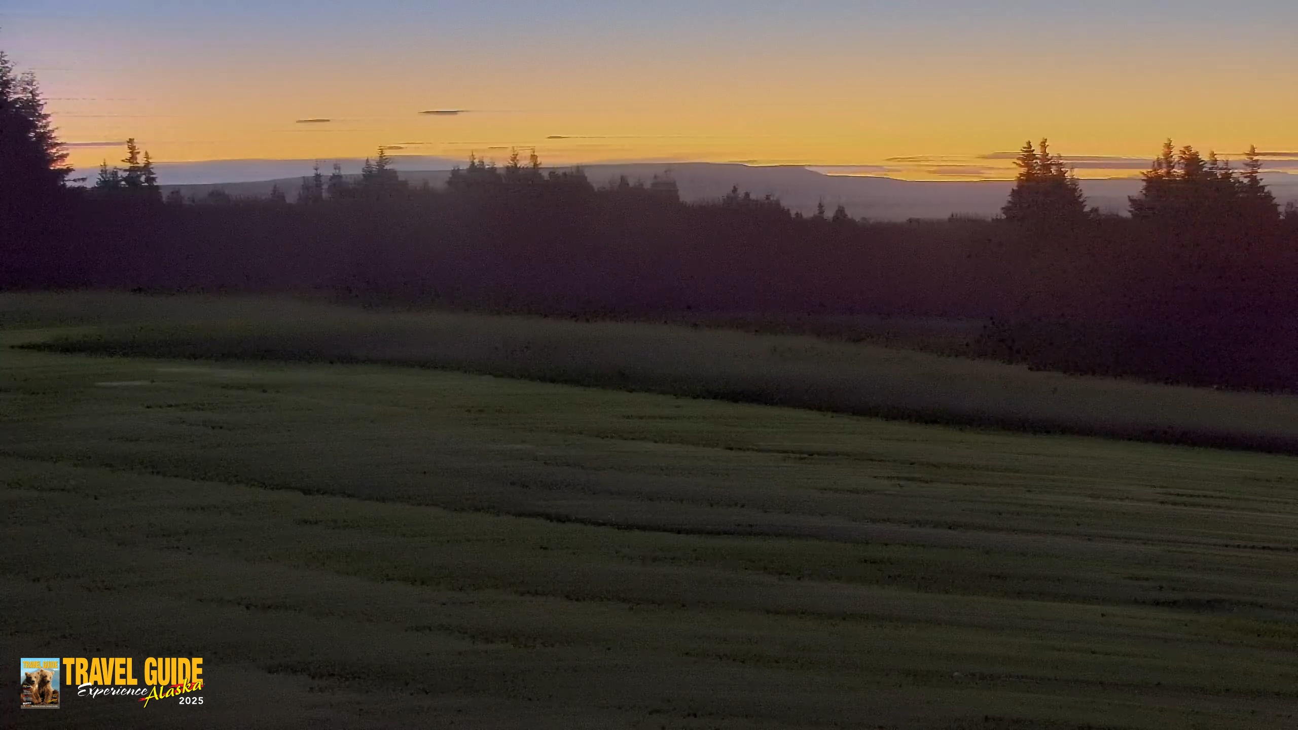 Snapshot of Homer Alaska Northern Lights Live Cam taken Jul 24, 2026, 4:40am AKDT