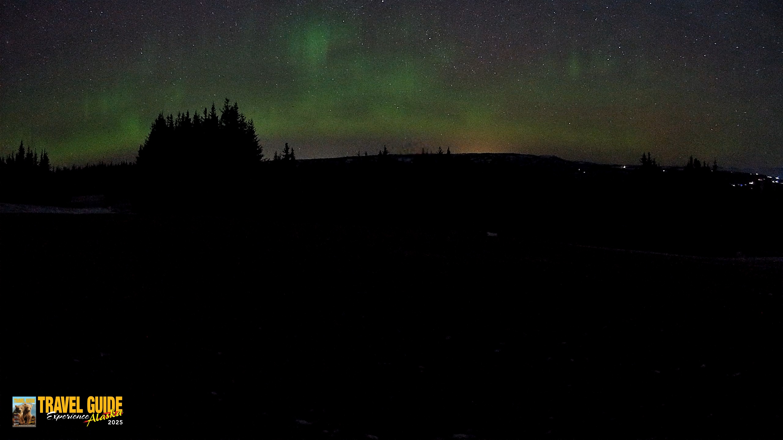 Snapshot of Homer Alaska Northern Lights Live Cam taken Dec 20, 2025, 5:27am AKST