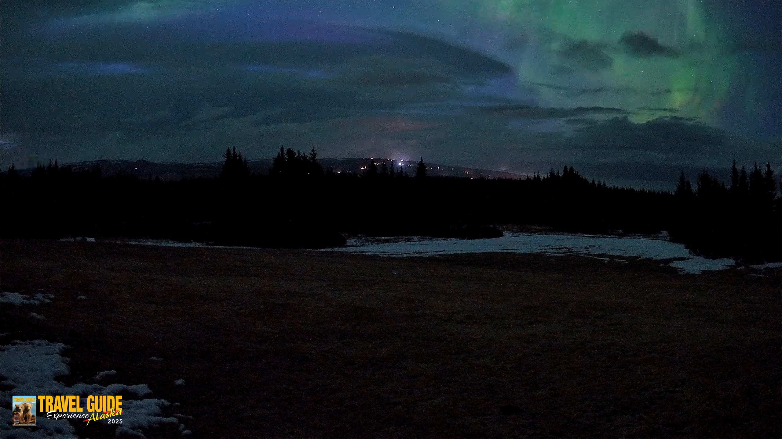 Snapshot of Homer Alaska Northern Lights Live Cam taken Apr 20, 2026, 4:06am AKDT