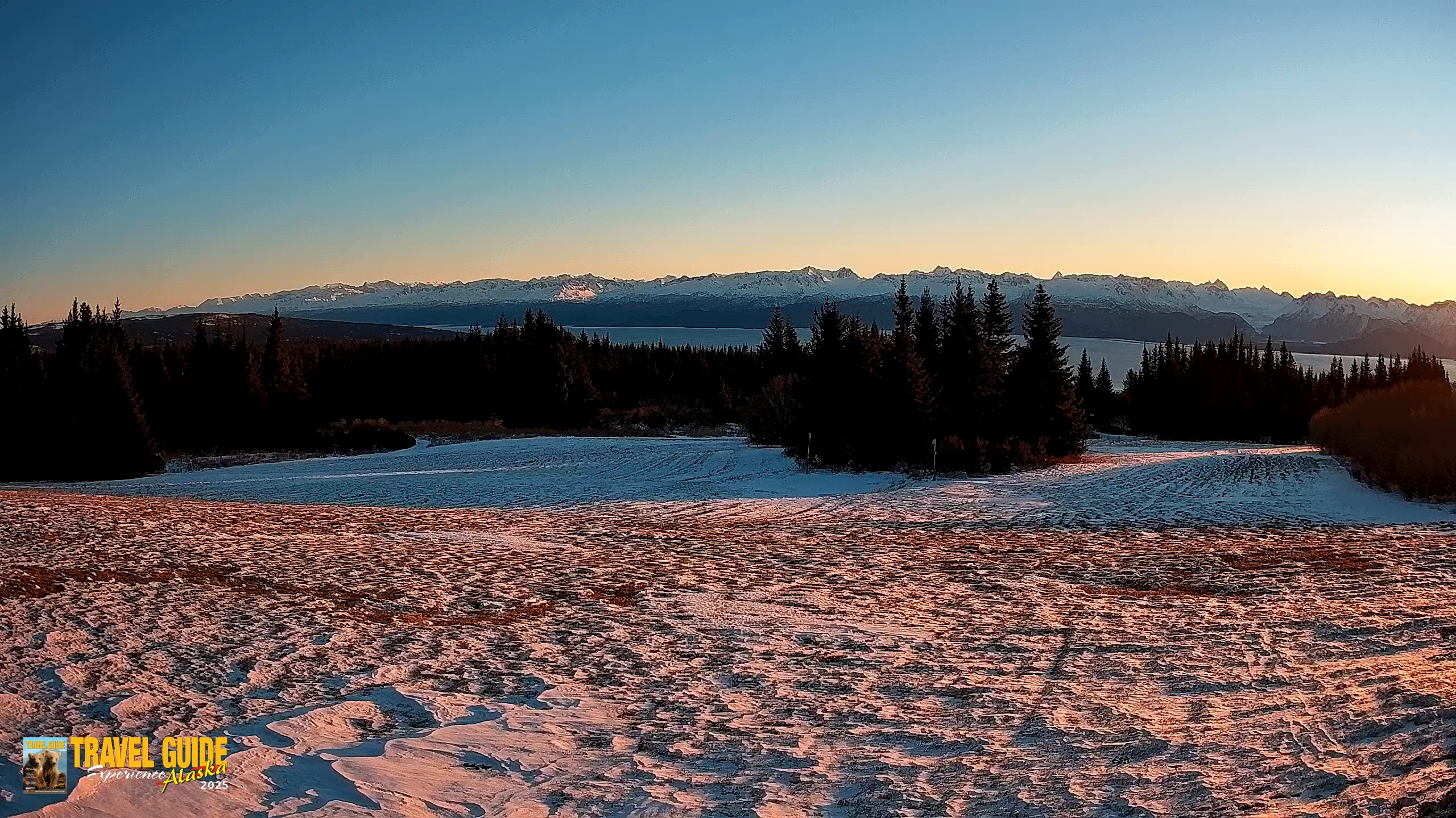 Snapshot of Homer Alaska Northern Lights Live Cam taken Jan 3, 2026, 10:50am AKST