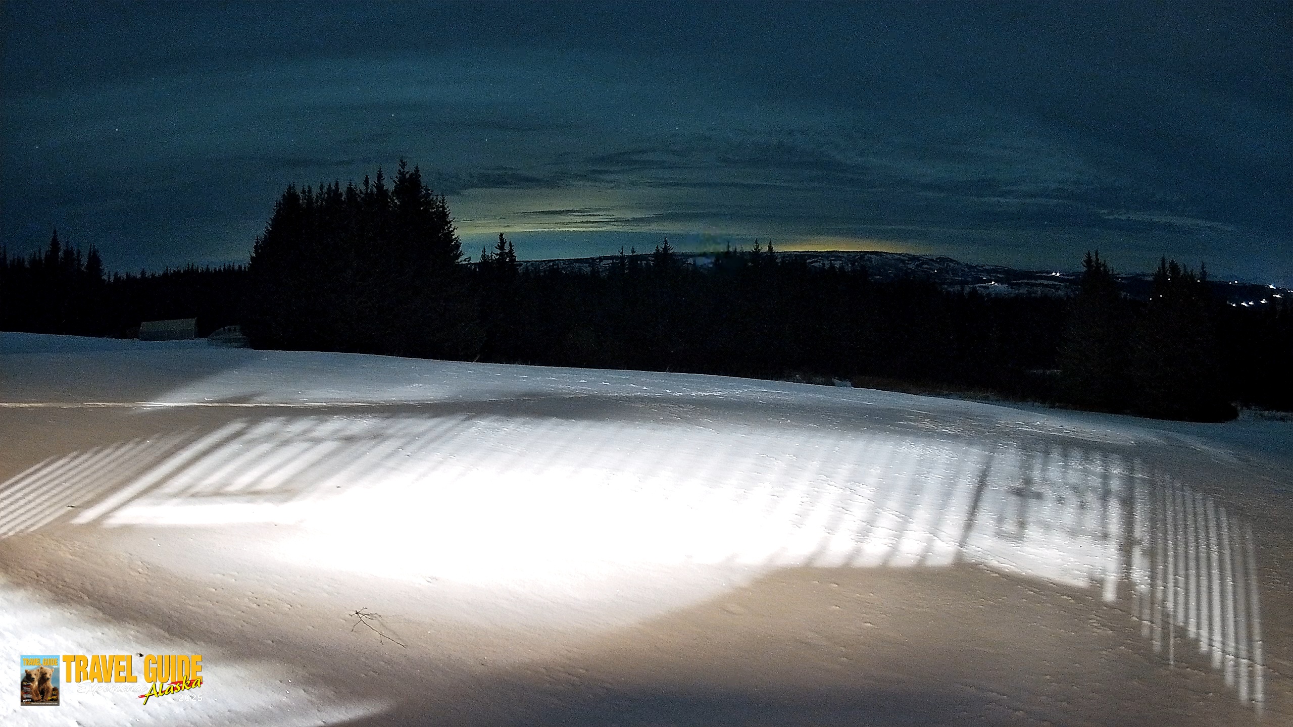 Snapshot of Homer Alaska Northern Lights Live Cam taken Jan 21, 2026, 8:11pm AKST