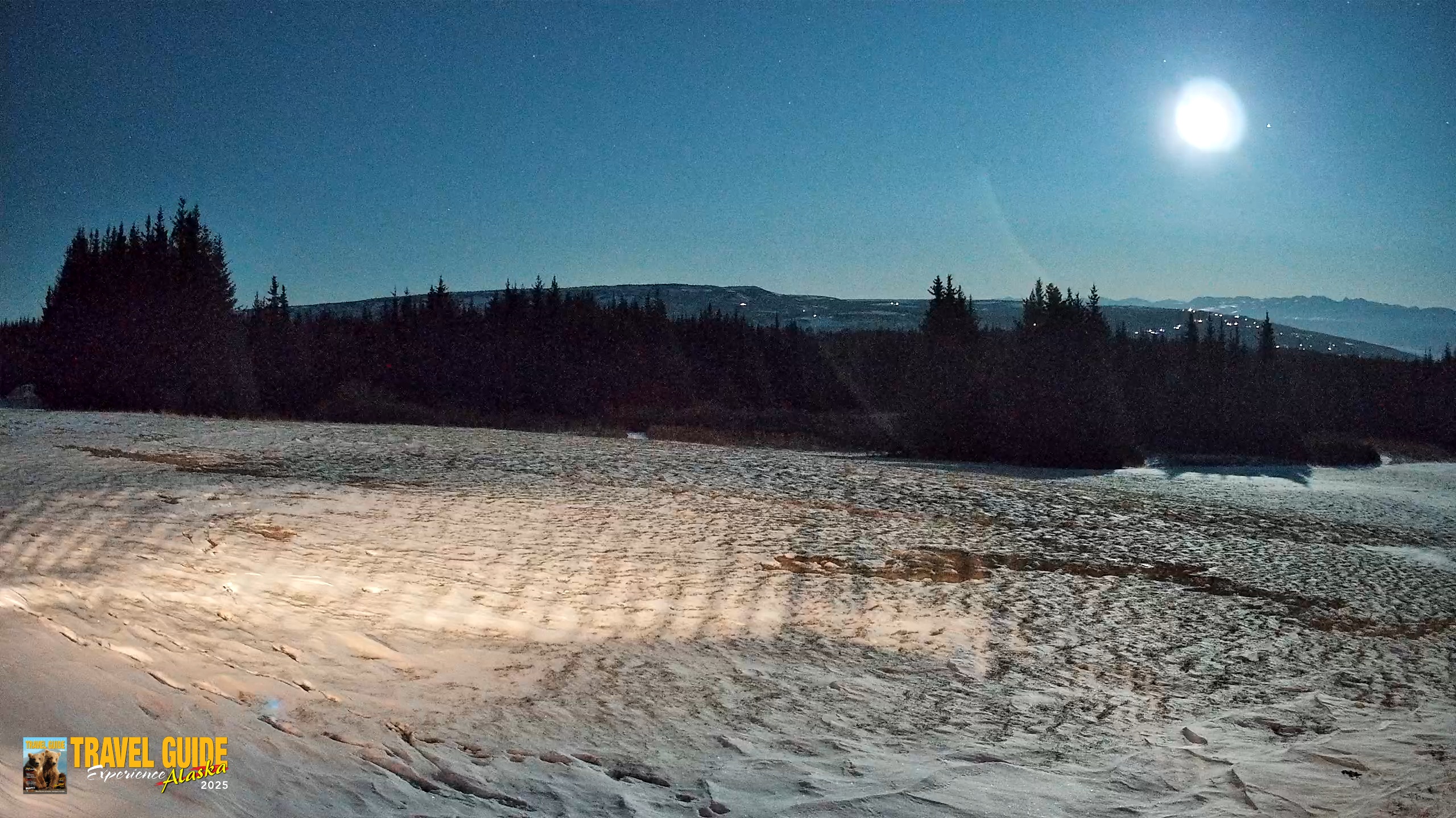 Snapshot of Homer Alaska Northern Lights Live Cam taken Jan 3, 2026, 6:33pm AKST