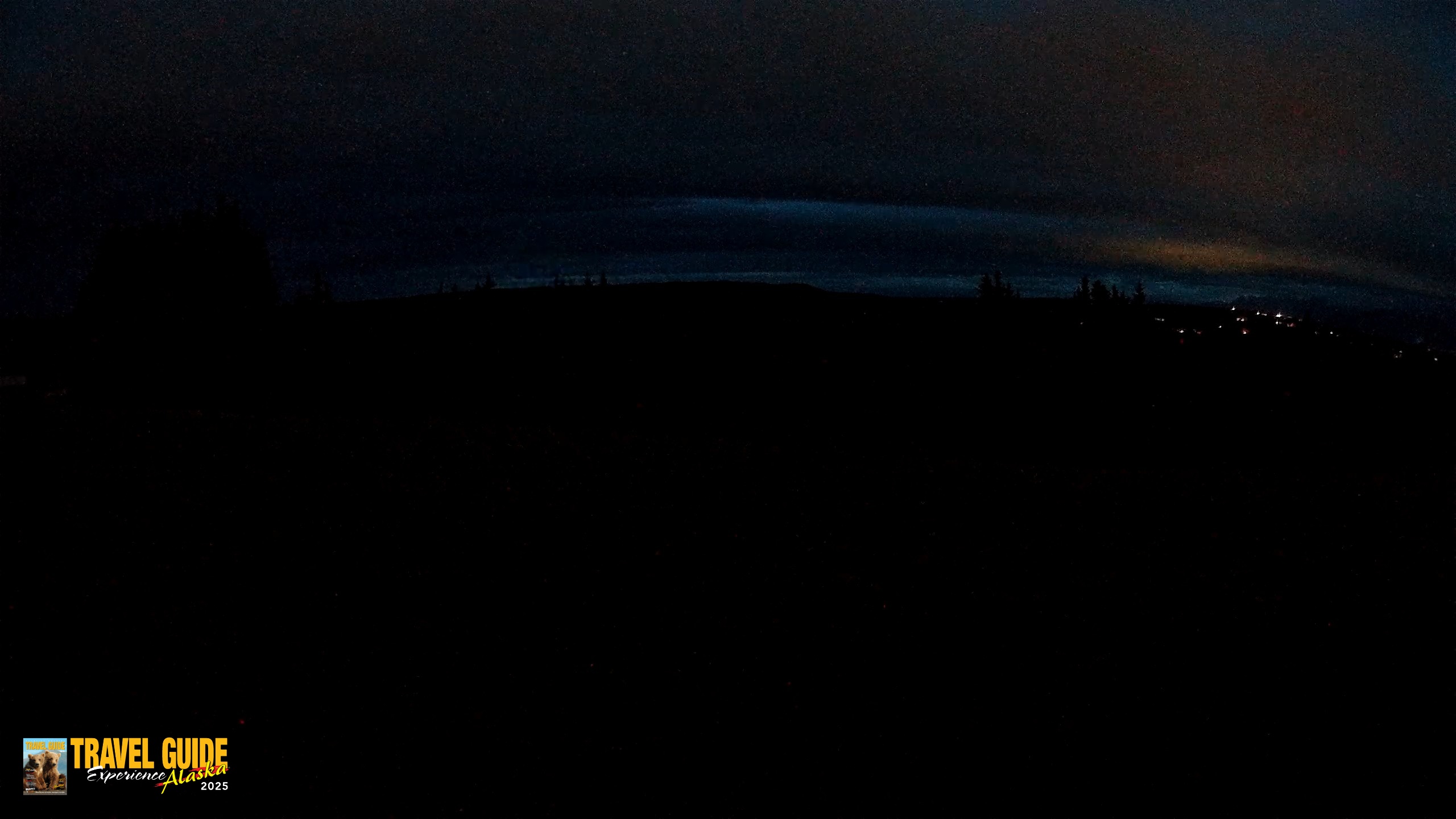 Snapshot of Homer Alaska Northern Lights Live Cam taken Aug 20, 2026, 4:39am AKDT