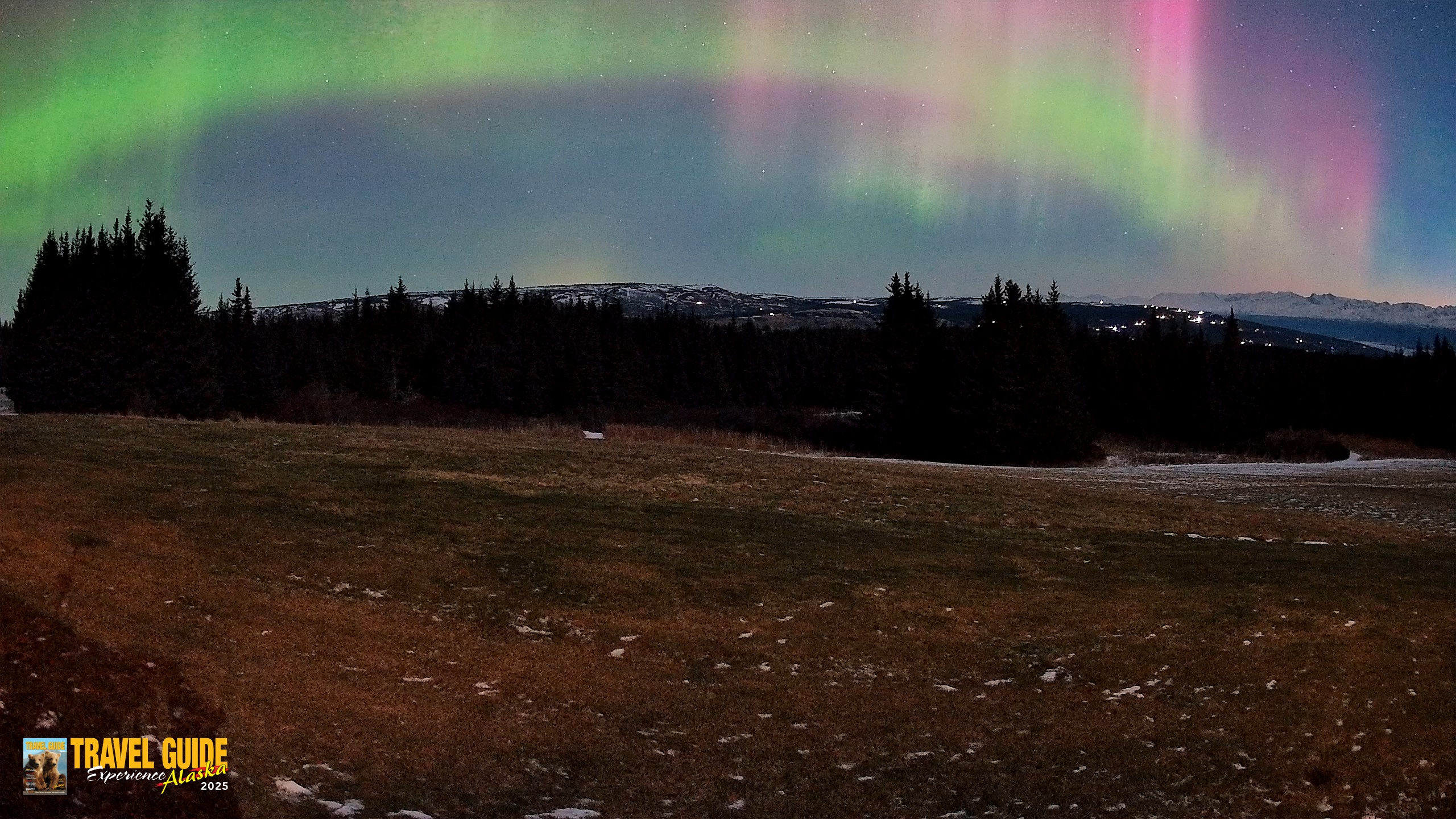Snapshot of Homer Alaska Northern Lights Live Cam taken Dec 12, 2025, 7:56am AKST