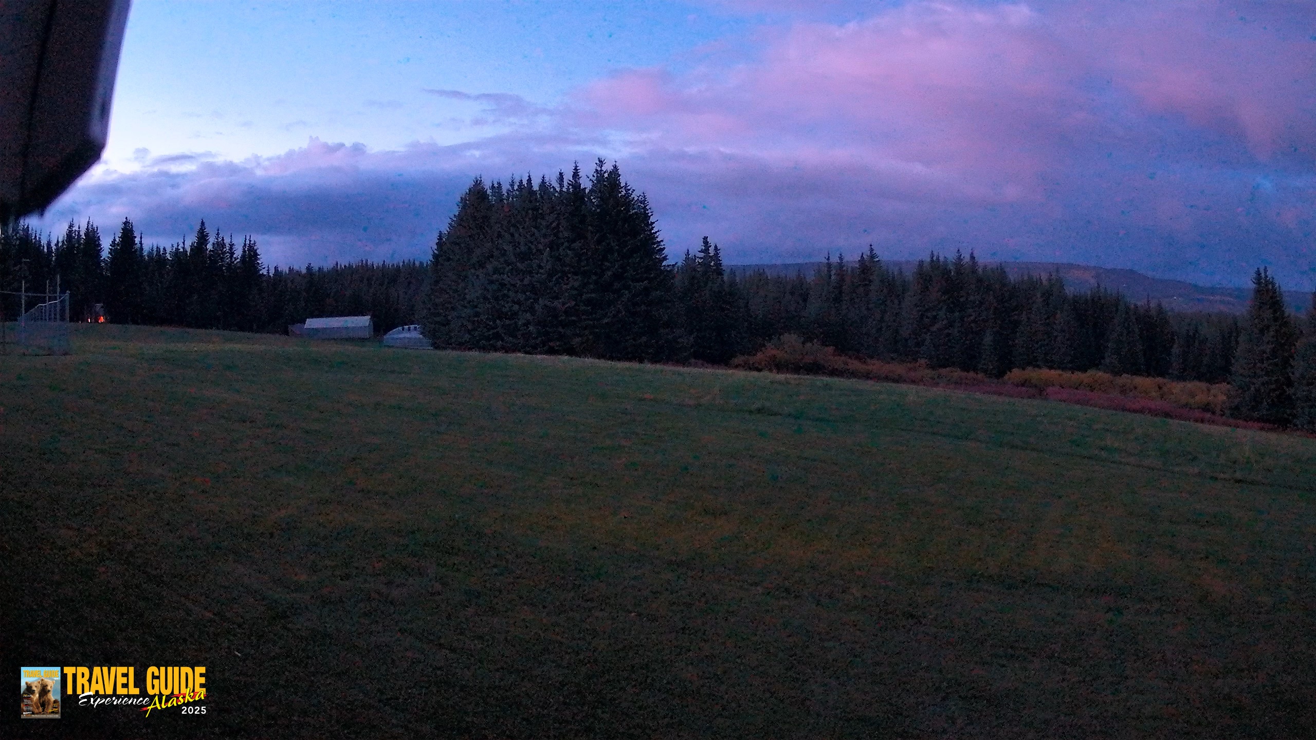 Snapshot of Homer Alaska Northern Lights Live Cam taken Sep 30, 2026, 8:26pm AKDT