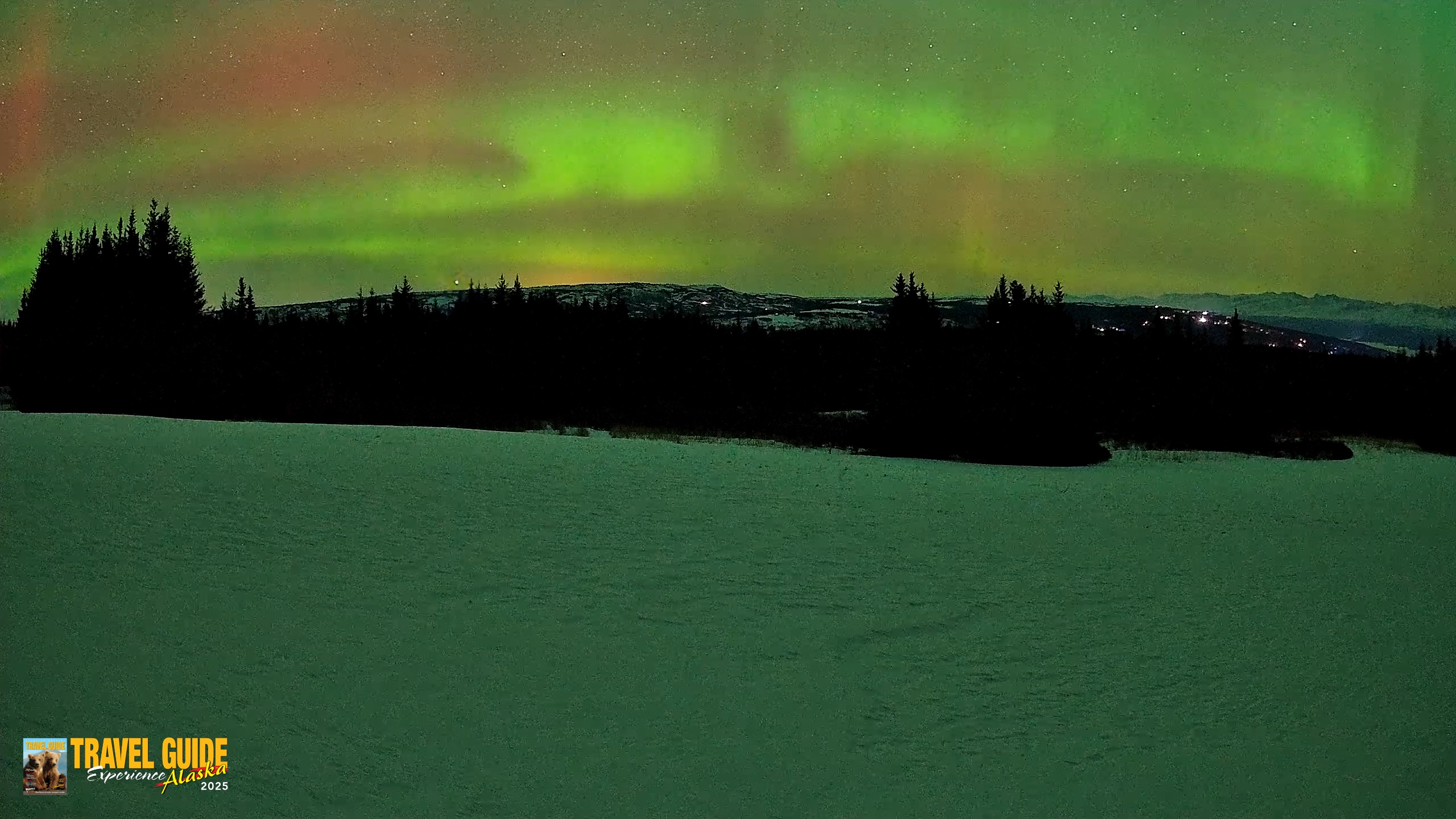 Snapshot of Homer Alaska Northern Lights Live Cam taken Mar 13, 2026, 1:26am AKDT