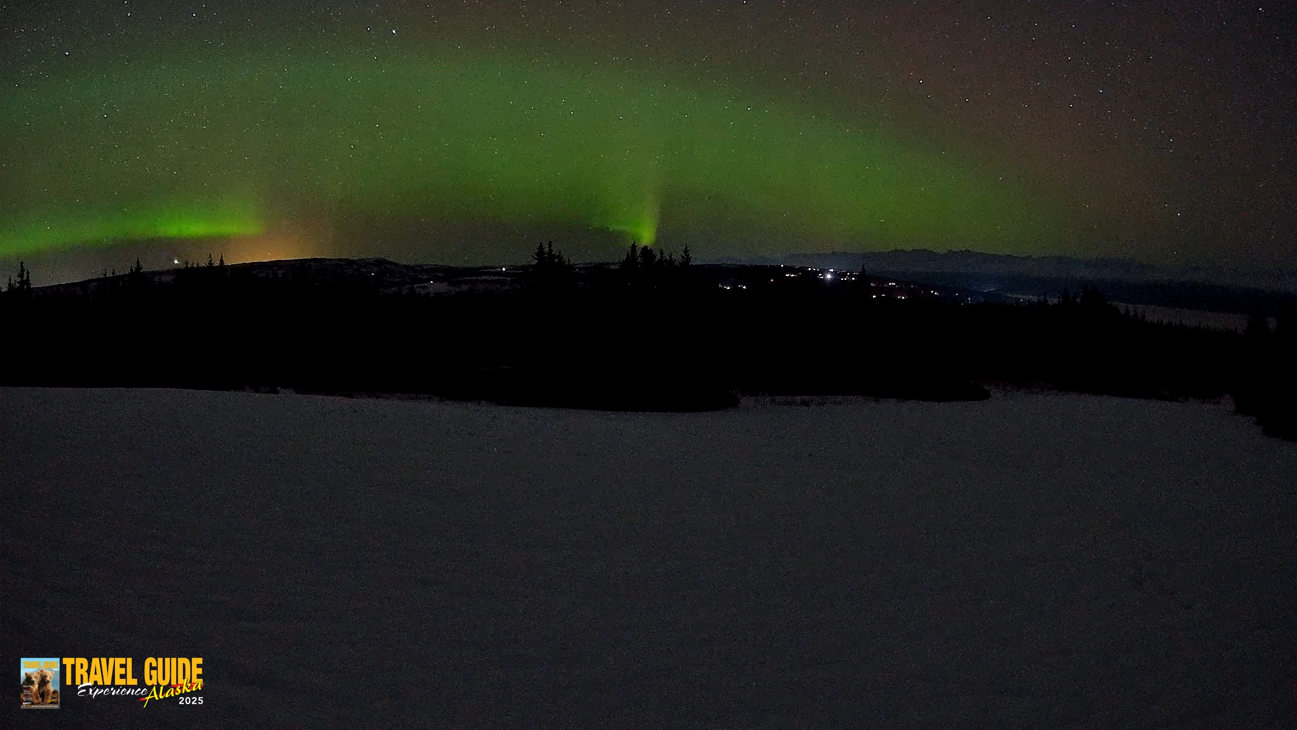 Snapshot of Homer Alaska Northern Lights Live Cam taken Feb 15, 2026, 1:02am AKST