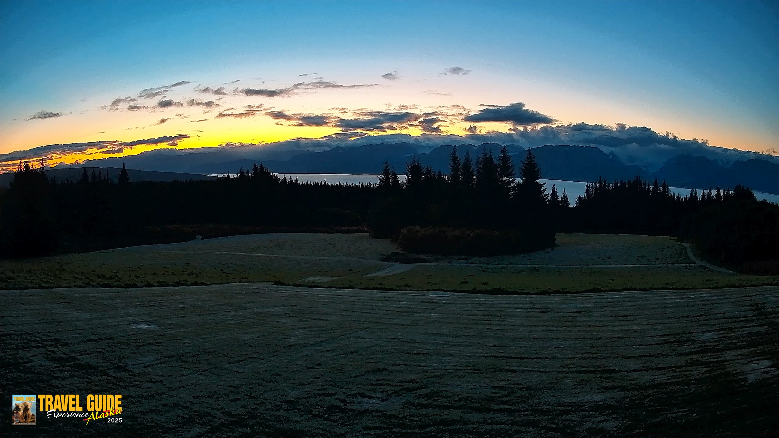 Snapshot of Homer Alaska Northern Lights Live Cam taken Sep 24, 2026, 7:20am AKDT