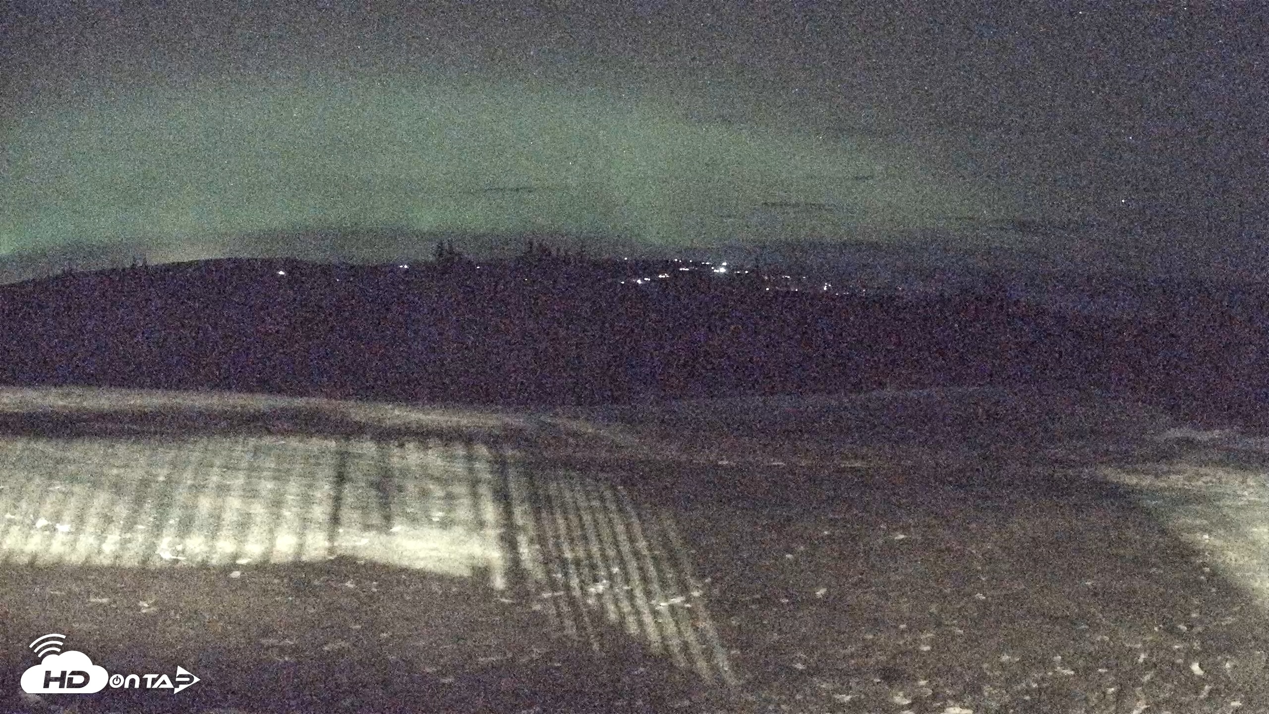 Snapshot of Homer Alaska Northern Lights Live Cam taken Dec 9, 2025, 11:11pm AKST