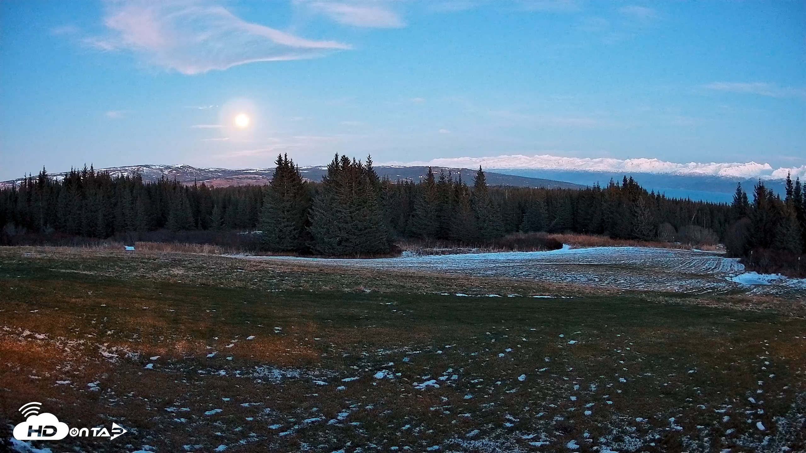 Snapshot of Homer Alaska Northern Lights Live Cam taken Dec 5, 2025, 6:25pm AKST