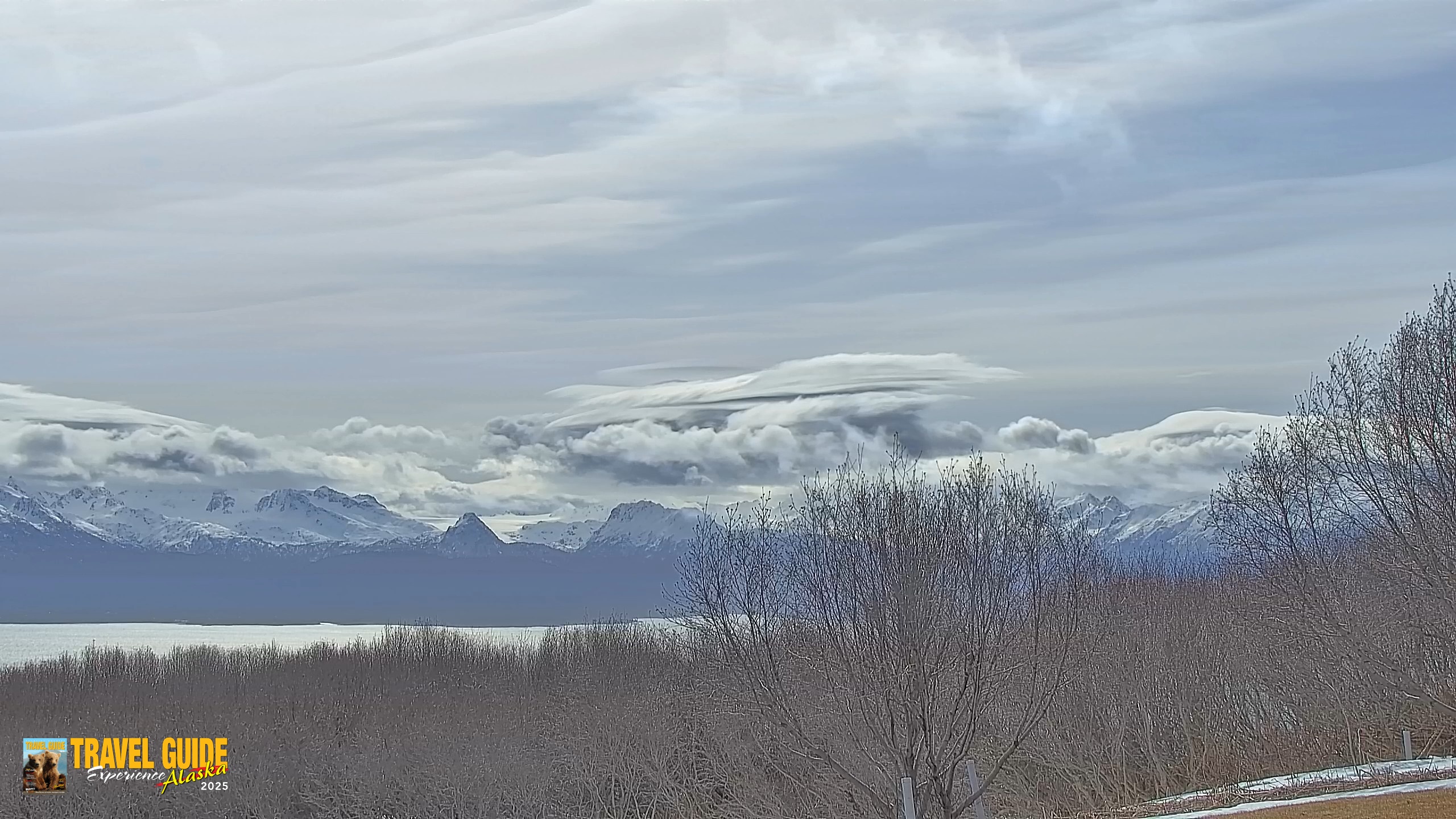 Snapshot of Homer Alaska Northern Lights Live Cam taken Apr 21, 2026, 12:09pm AKDT
