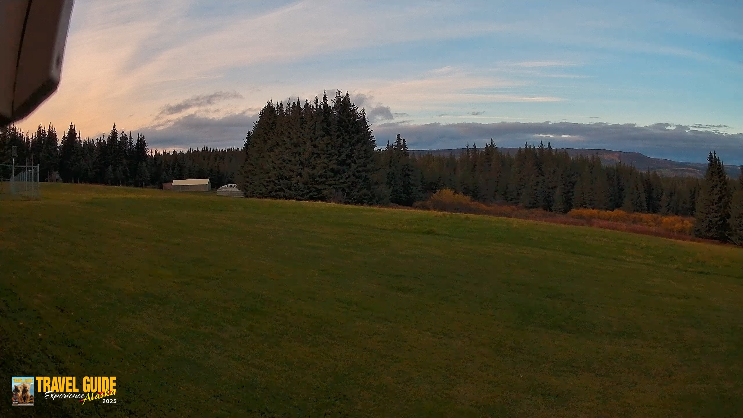 Snapshot of Homer Alaska Northern Lights Live Cam taken Oct 8, 2026, 6:28pm AKDT