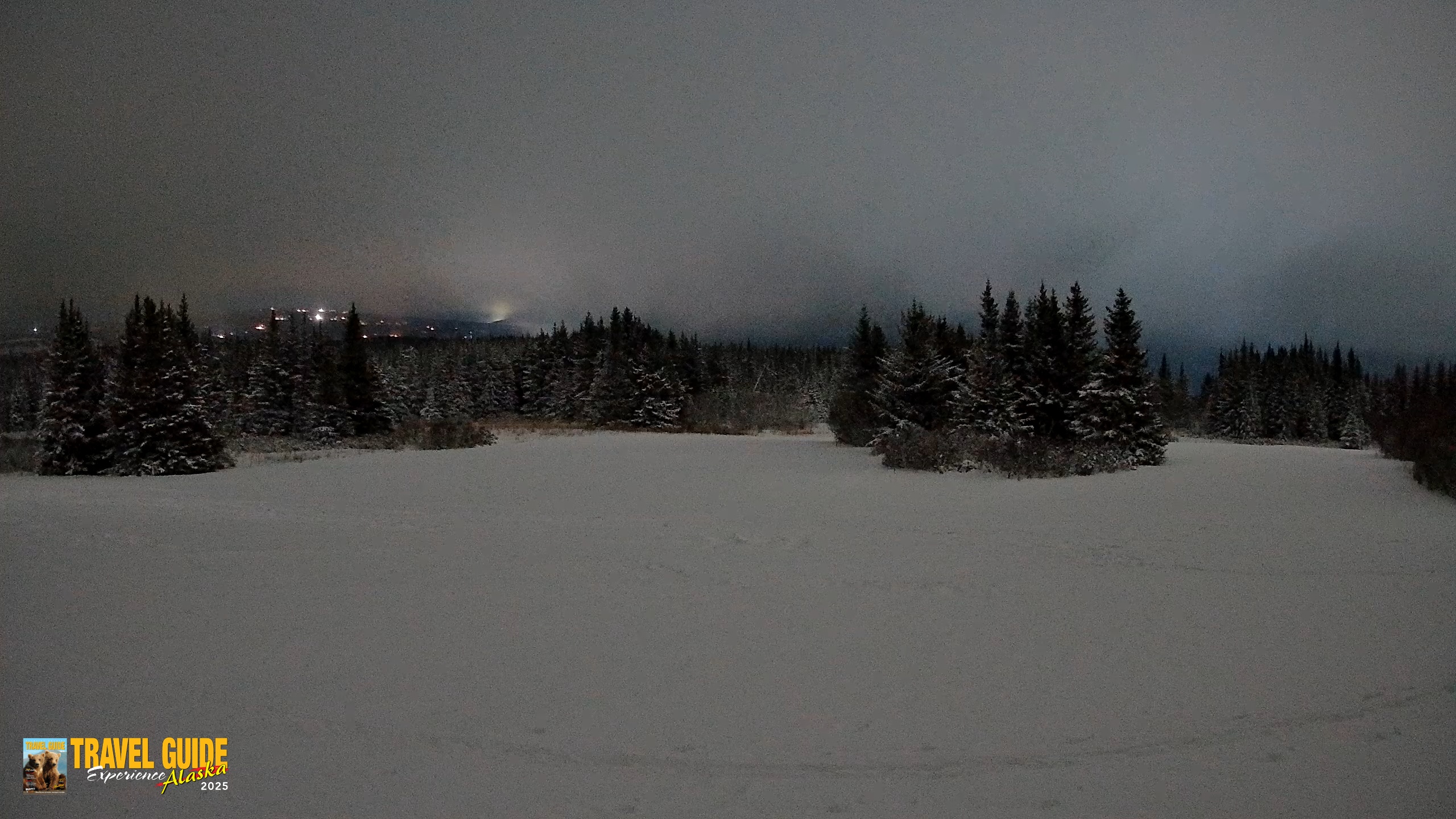 Snapshot of Homer Alaska Northern Lights Live Cam taken Jan 15, 2026, 2:12am AKST