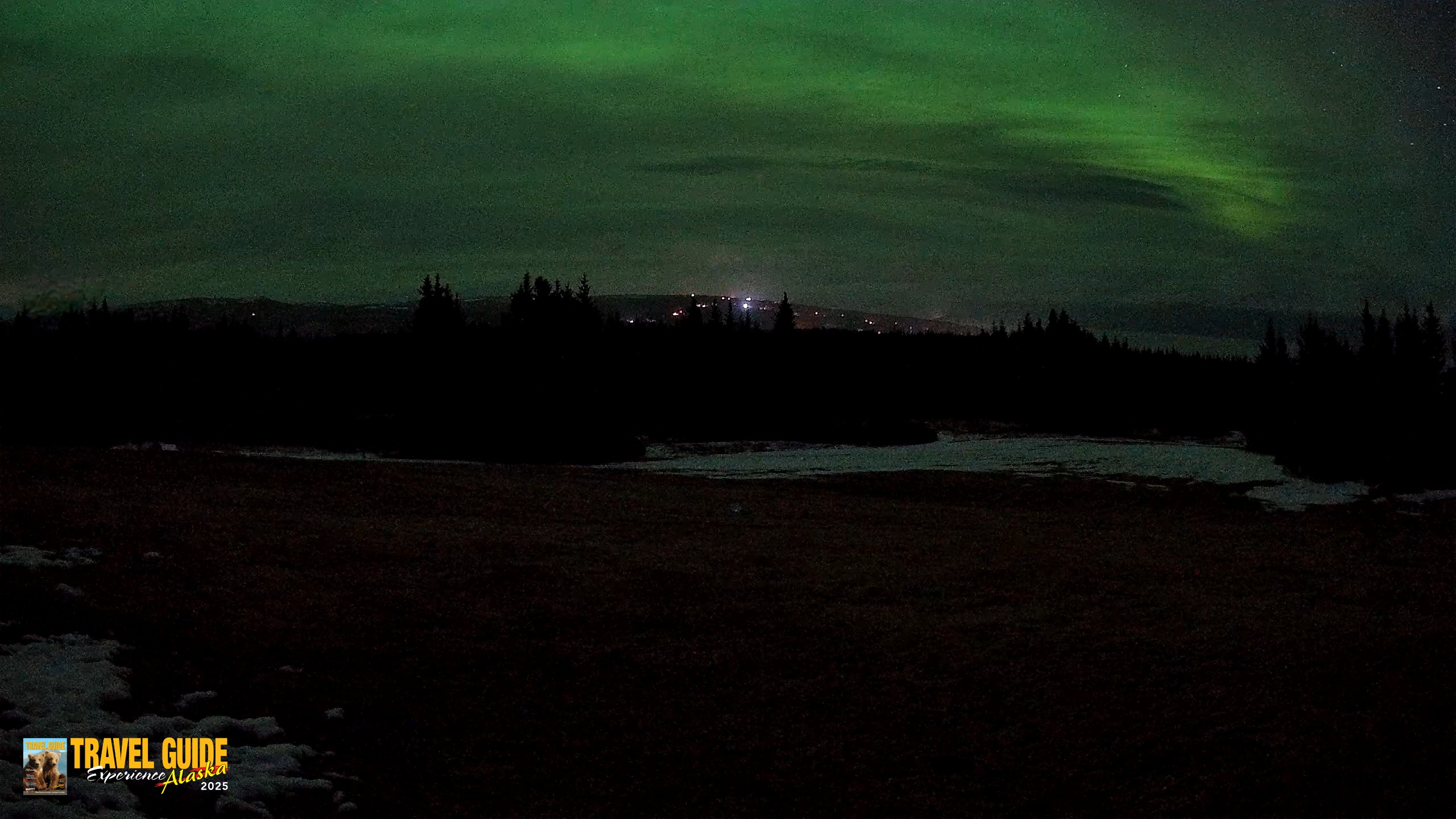 Snapshot of Homer Alaska Northern Lights Live Cam taken Apr 20, 2026, 1:23am AKDT