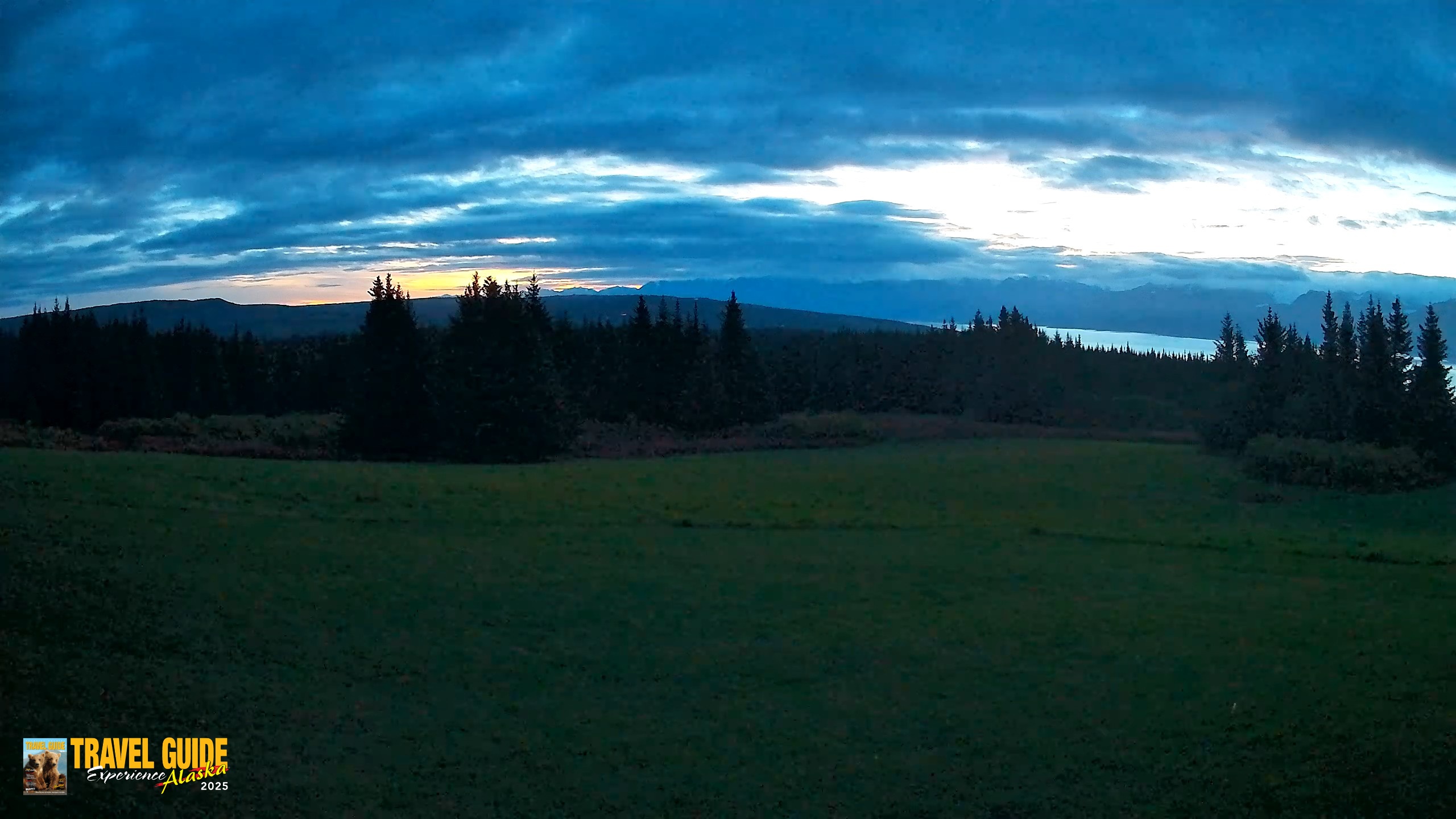 Snapshot of Homer Alaska Northern Lights Live Cam taken Sep 22, 2026, 7:15am AKDT