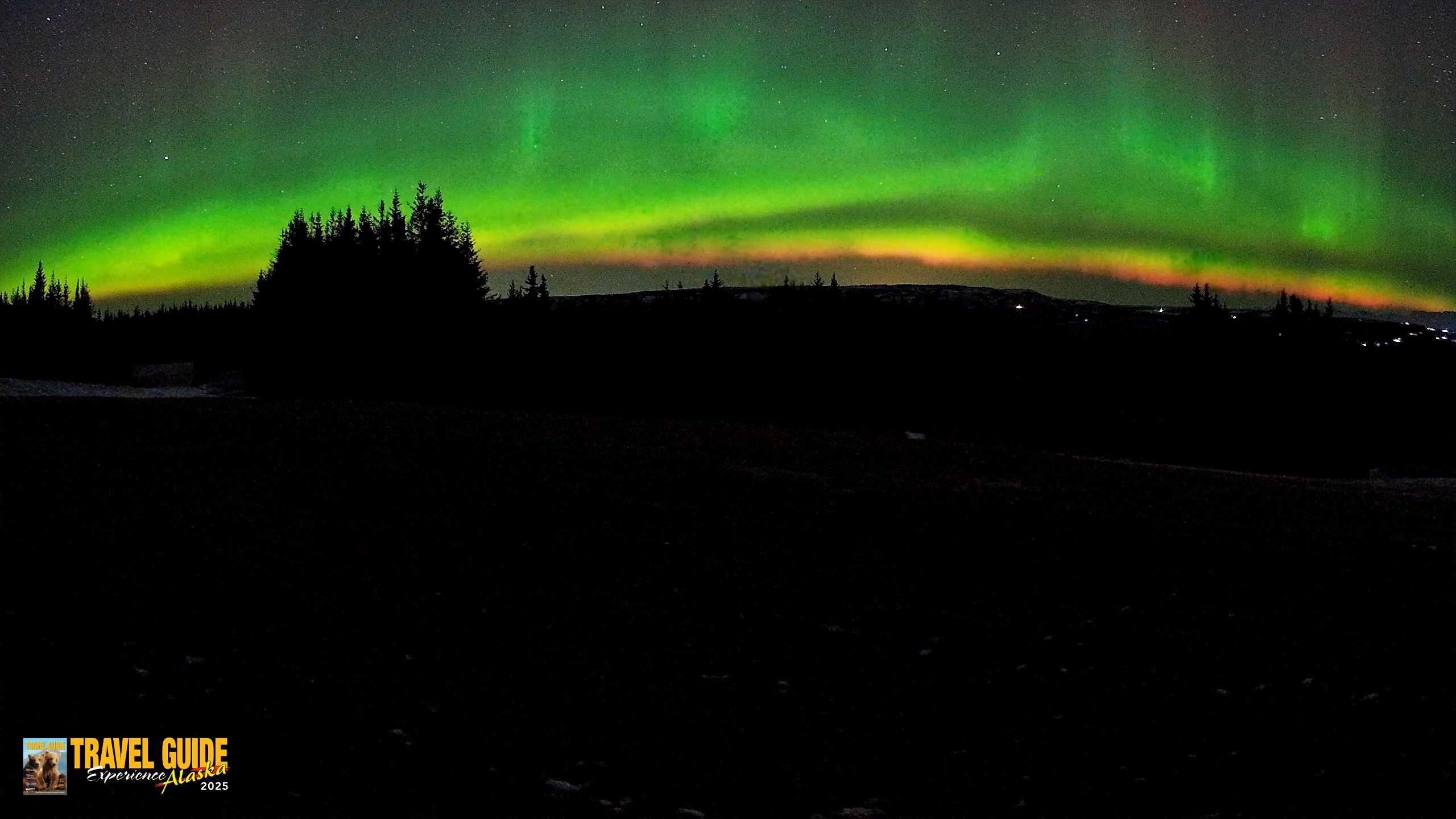 Snapshot of Homer Alaska Northern Lights Live Cam taken Dec 18, 2025, 1:01am AKST