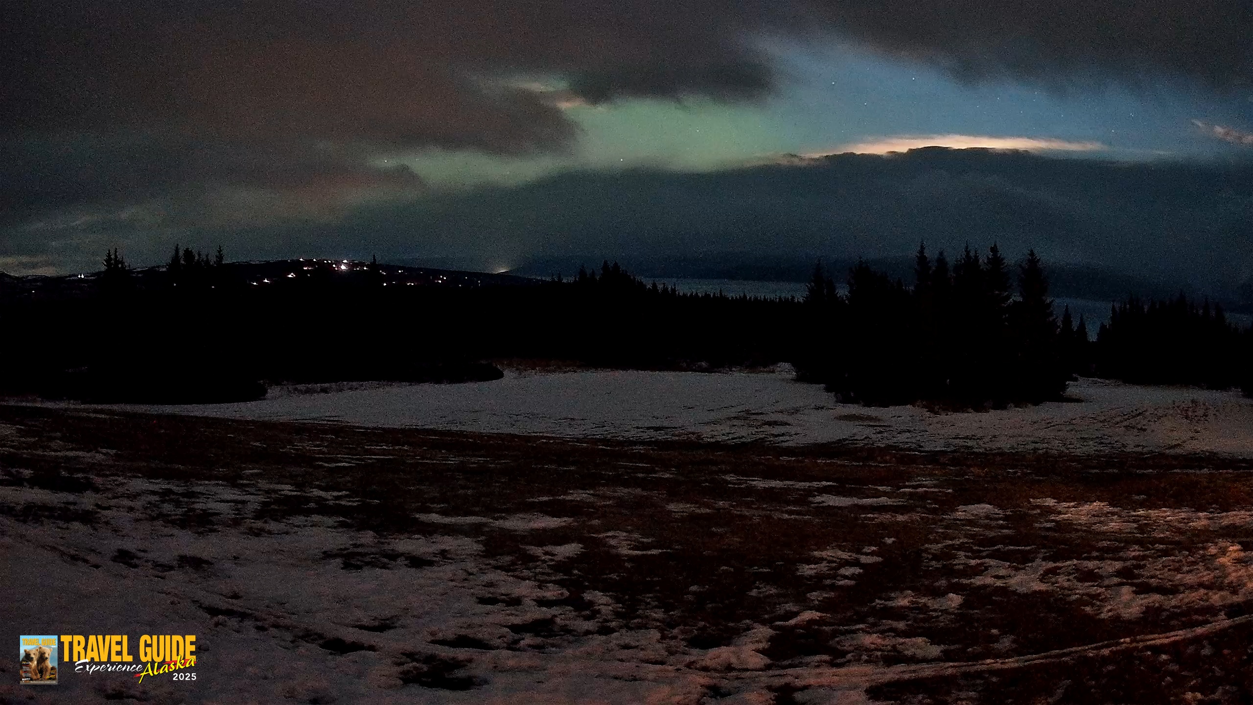 Snapshot of Homer Alaska Northern Lights Live Cam taken Feb 4, 2026, 10:43pm AKST