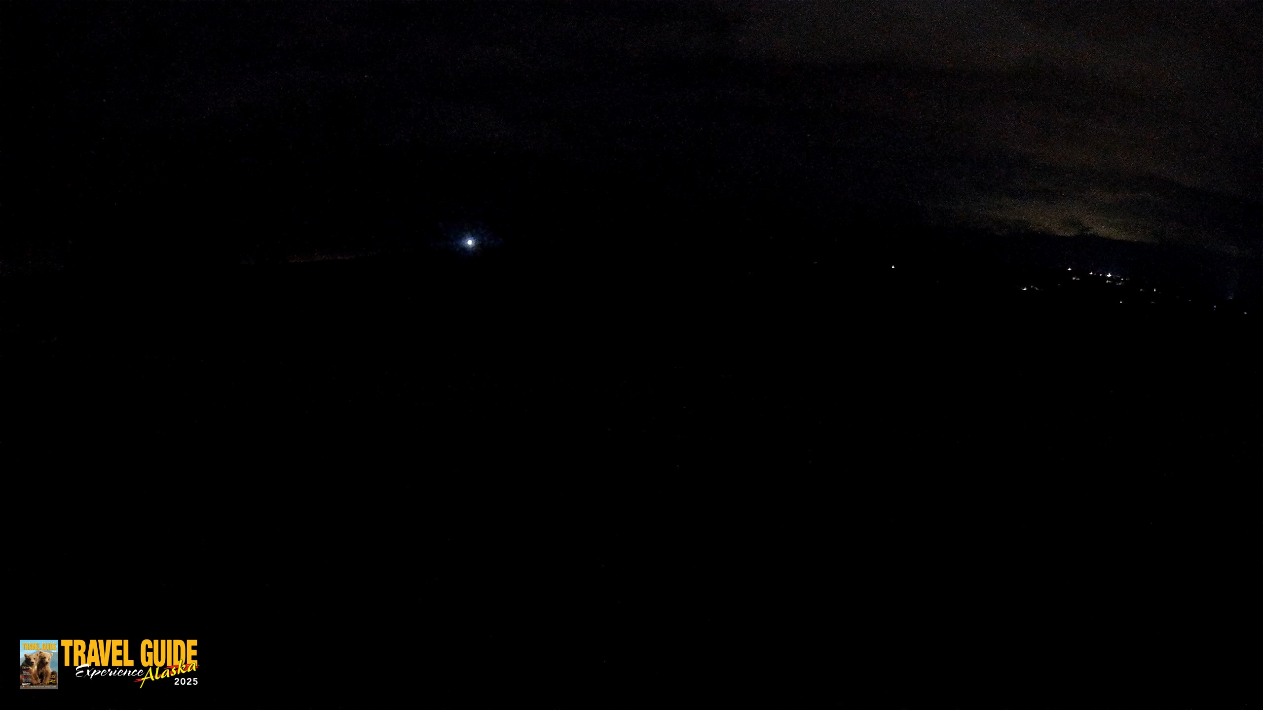 Snapshot of Homer Alaska Northern Lights Live Cam taken Aug 16, 2026, 1:40am AKDT