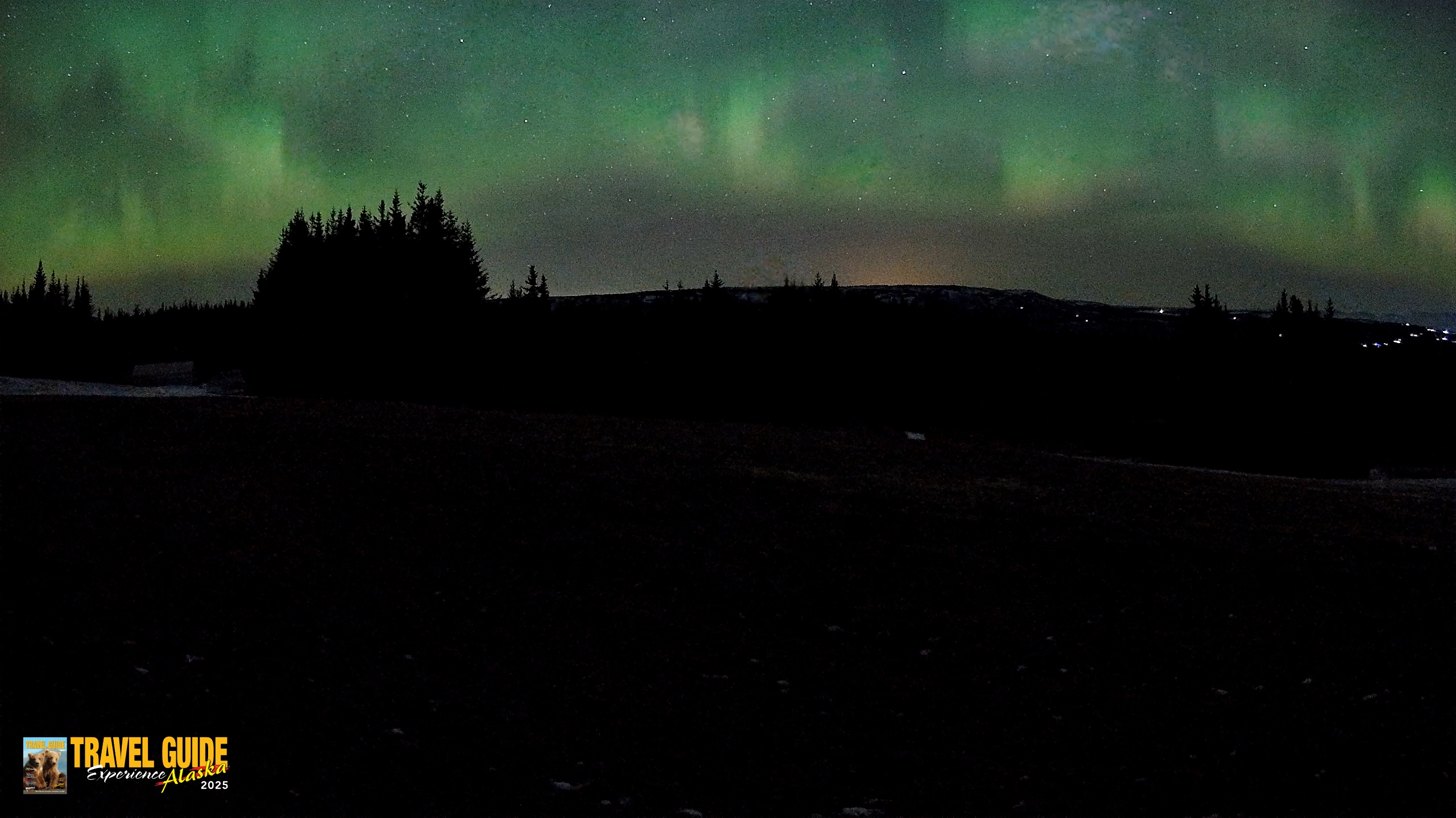 Snapshot of Homer Alaska Northern Lights Live Cam taken Dec 23, 2025, 4:02am AKST