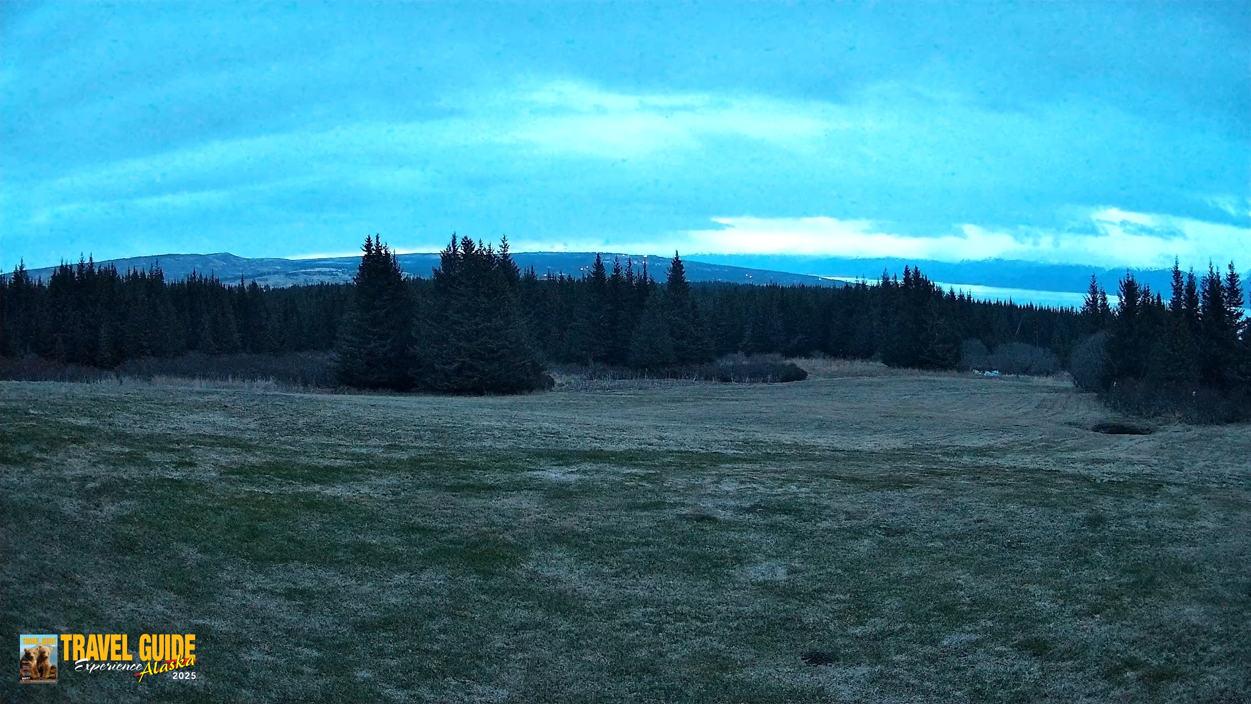 Snapshot of Homer Alaska Northern Lights Live Cam taken May 22, 2026, 3:47am AKDT