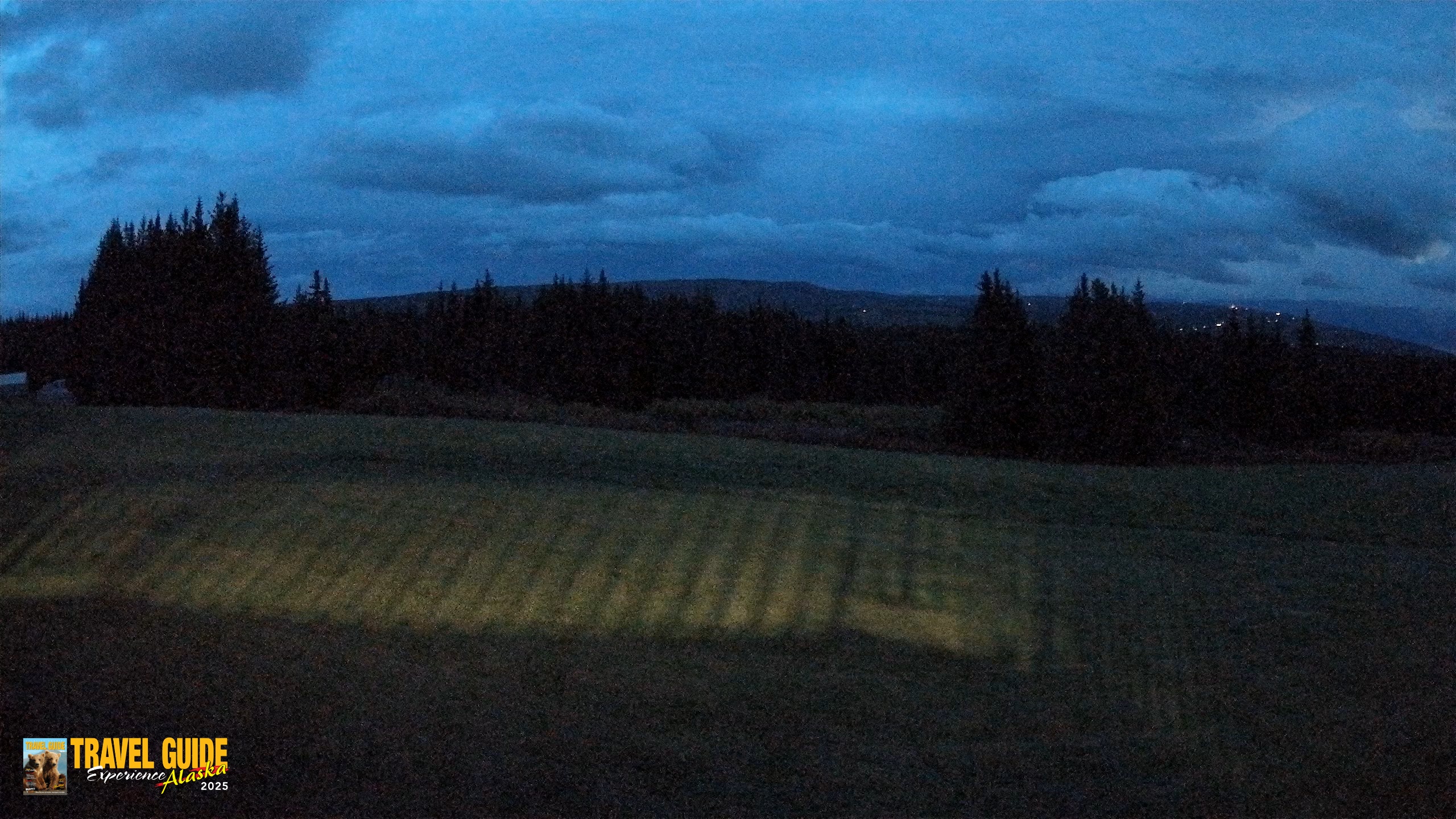 Snapshot of Homer Alaska Northern Lights Live Cam taken Sep 25, 2026, 8:53pm AKDT
