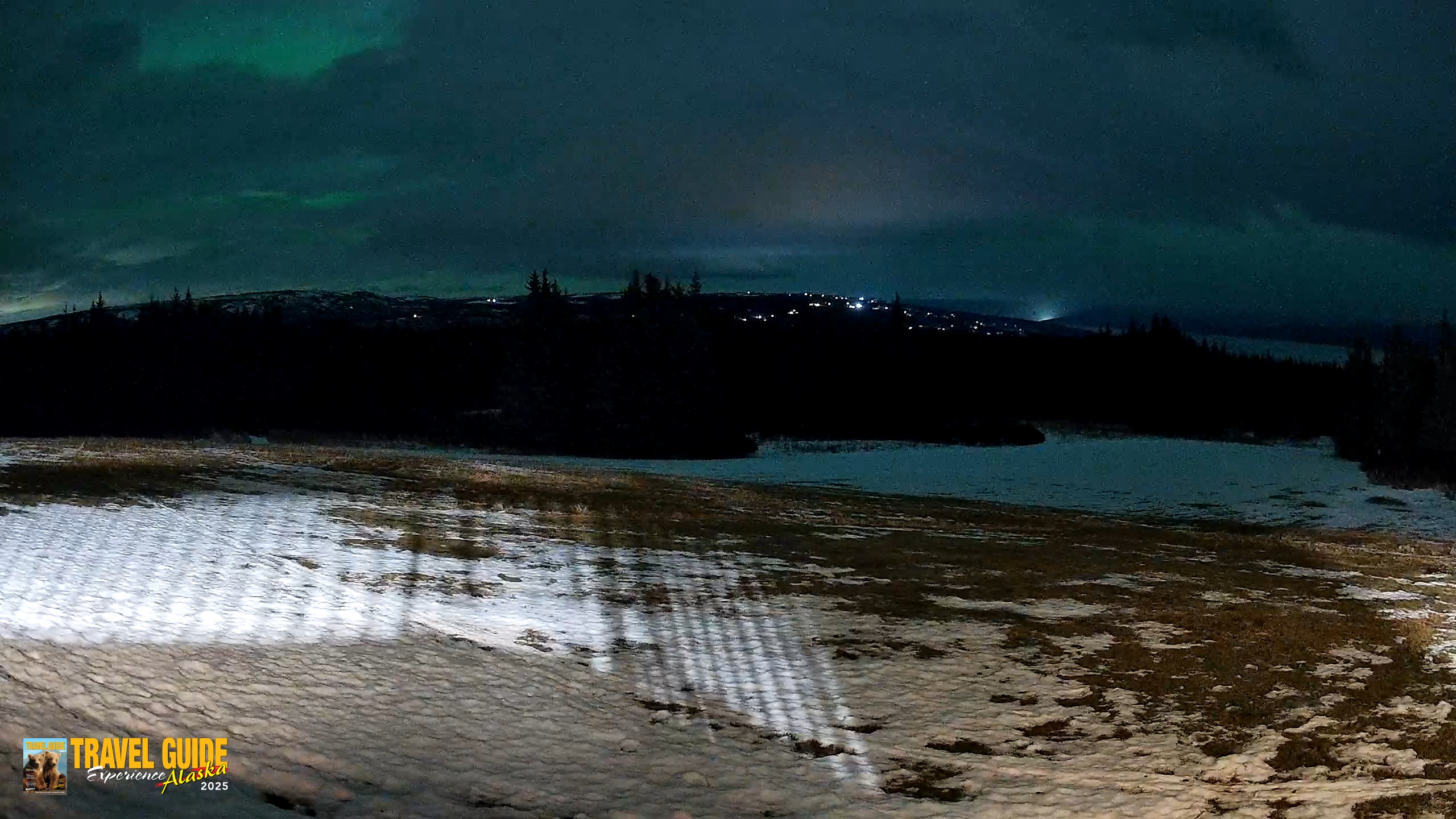 Snapshot of Homer Alaska Northern Lights Live Cam taken Feb 4, 2026, 8:52pm AKST