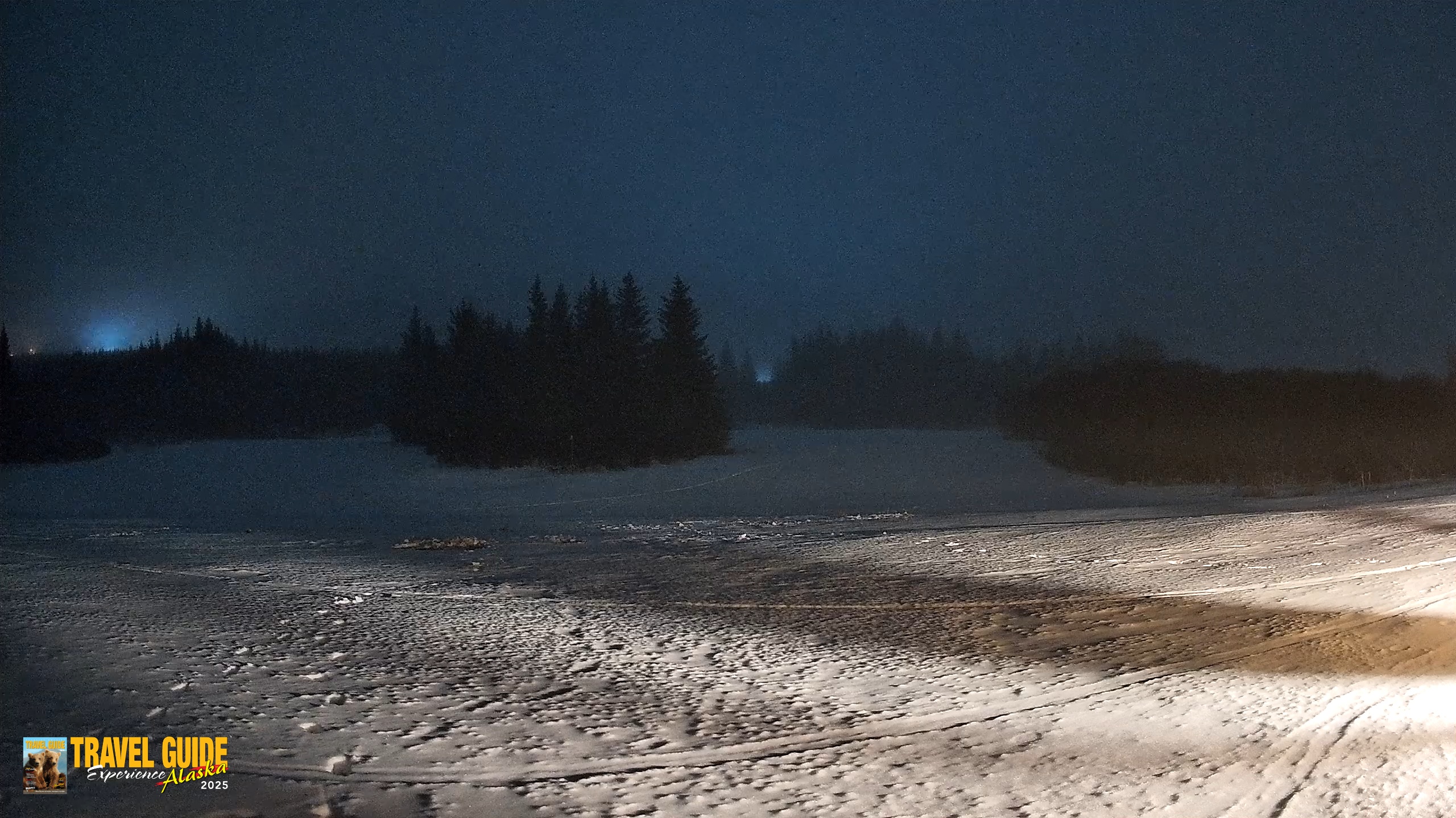 Snapshot of Homer Alaska Northern Lights Live Cam taken Jan 26, 2026, 2:39pm AKST