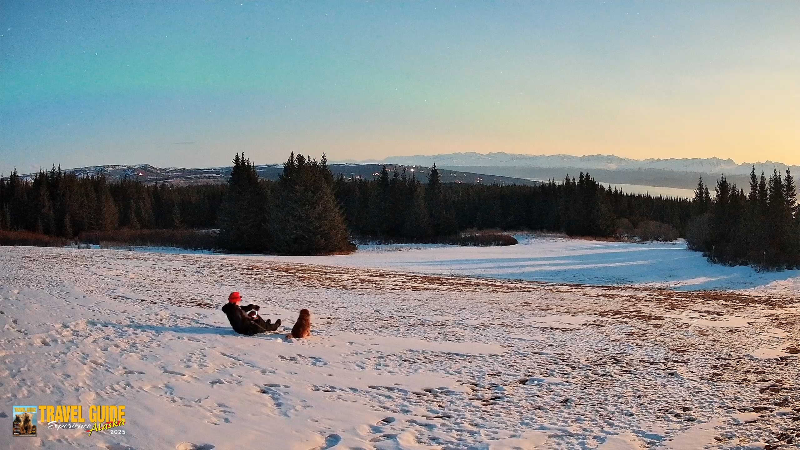 Snapshot of Homer Alaska Northern Lights Live Cam taken Apr 1, 2026, 11:03pm AKDT