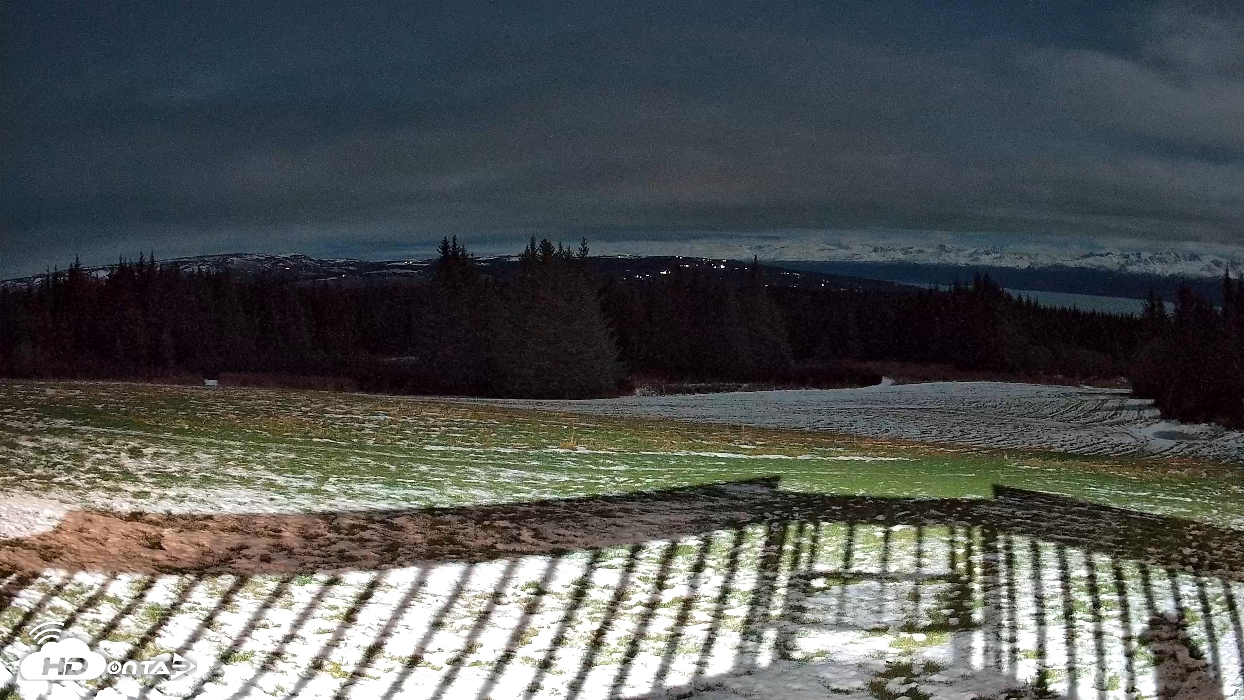 Snapshot of Homer Alaska Northern Lights Live Cam taken Dec 1, 2025, 8:09pm AKST